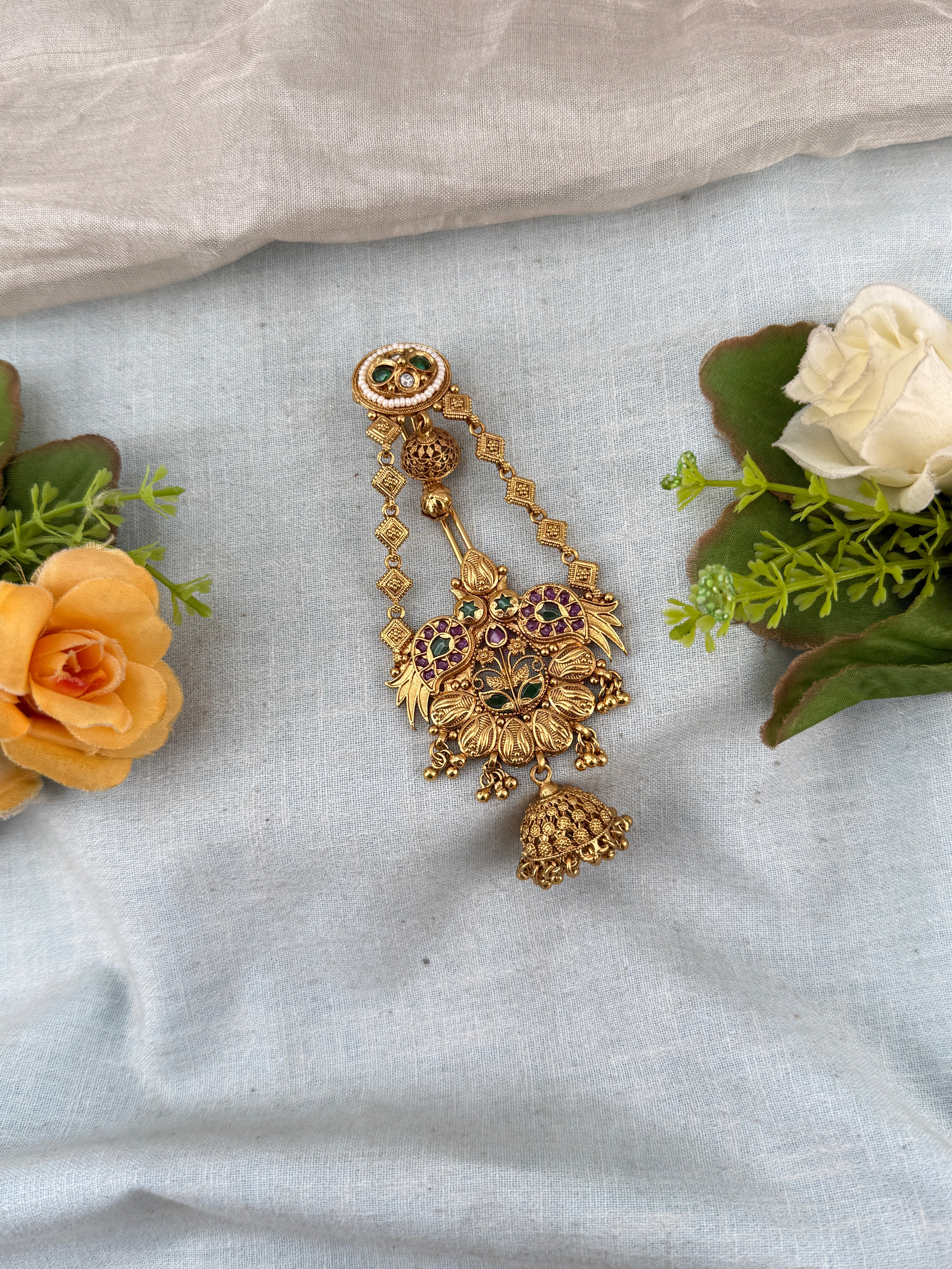 Traditional Jade Bille hair accessory for women