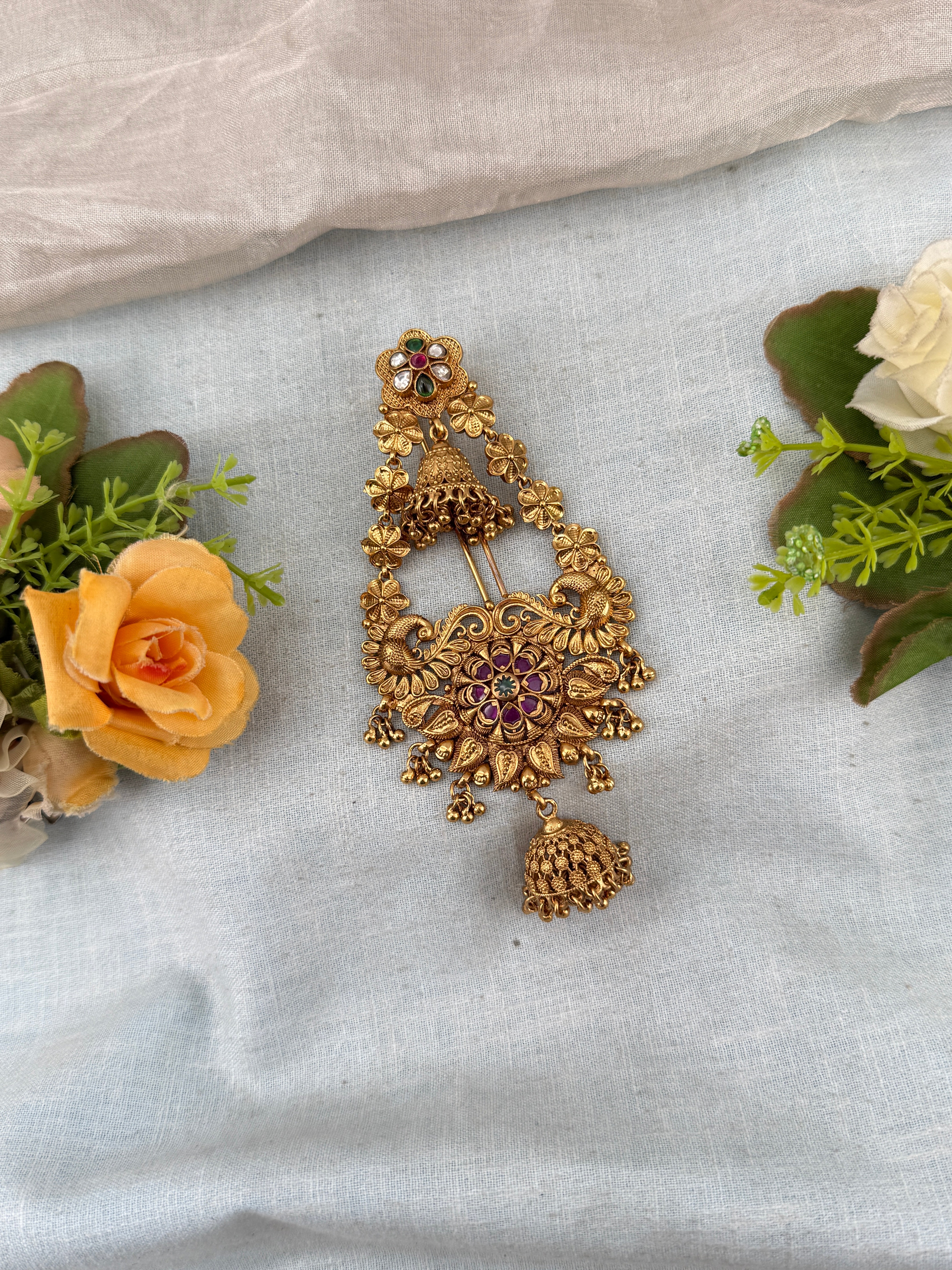 Traditional Jade Bille hair accessory for women