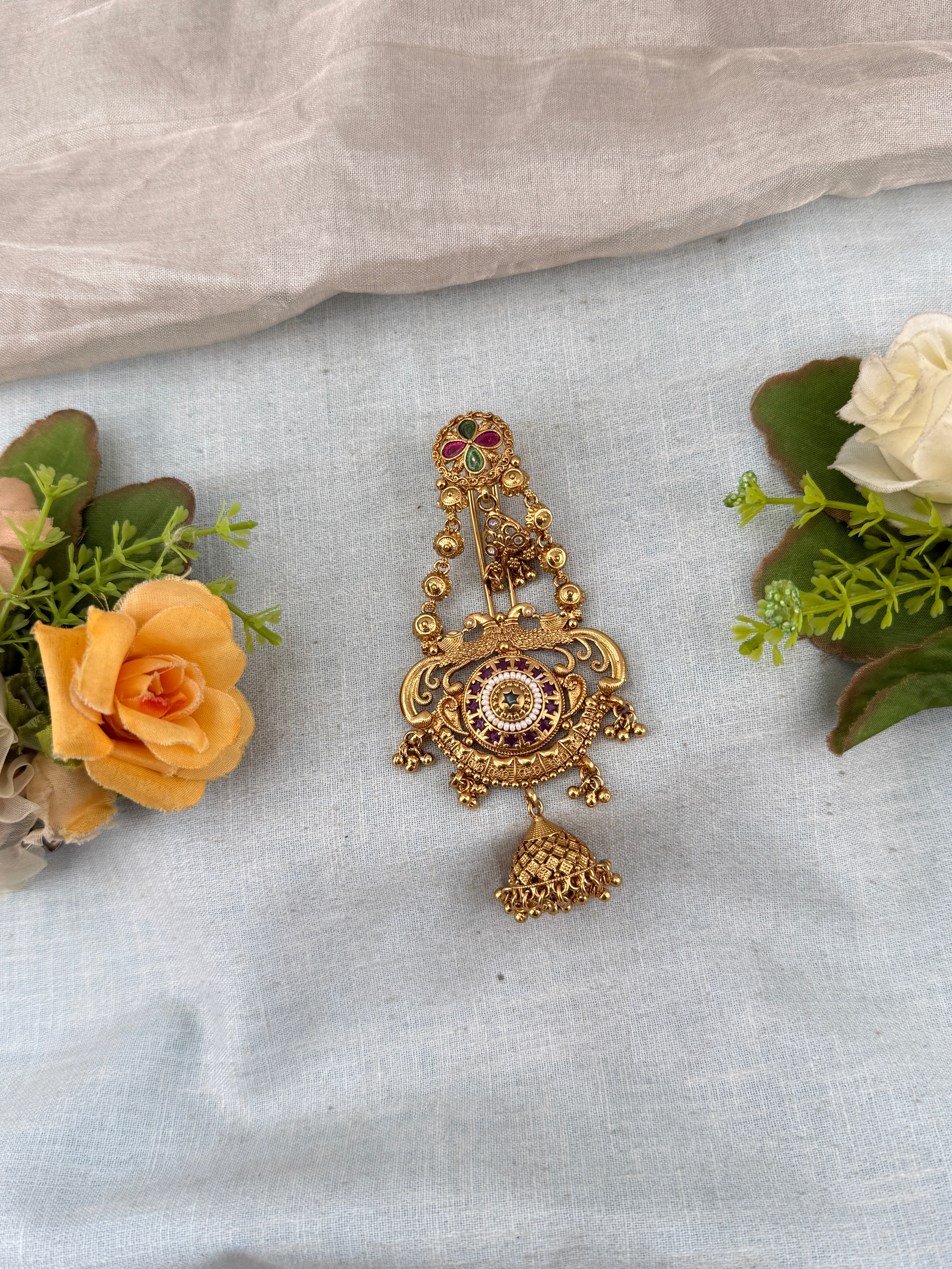 Traditional Jade Bille hair accessory for women
