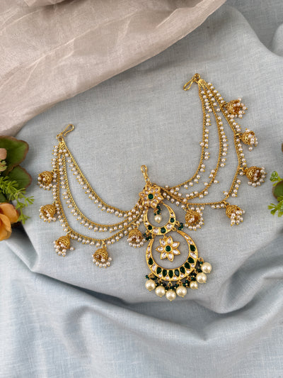 Traditional Jade Bille hair accessory for women