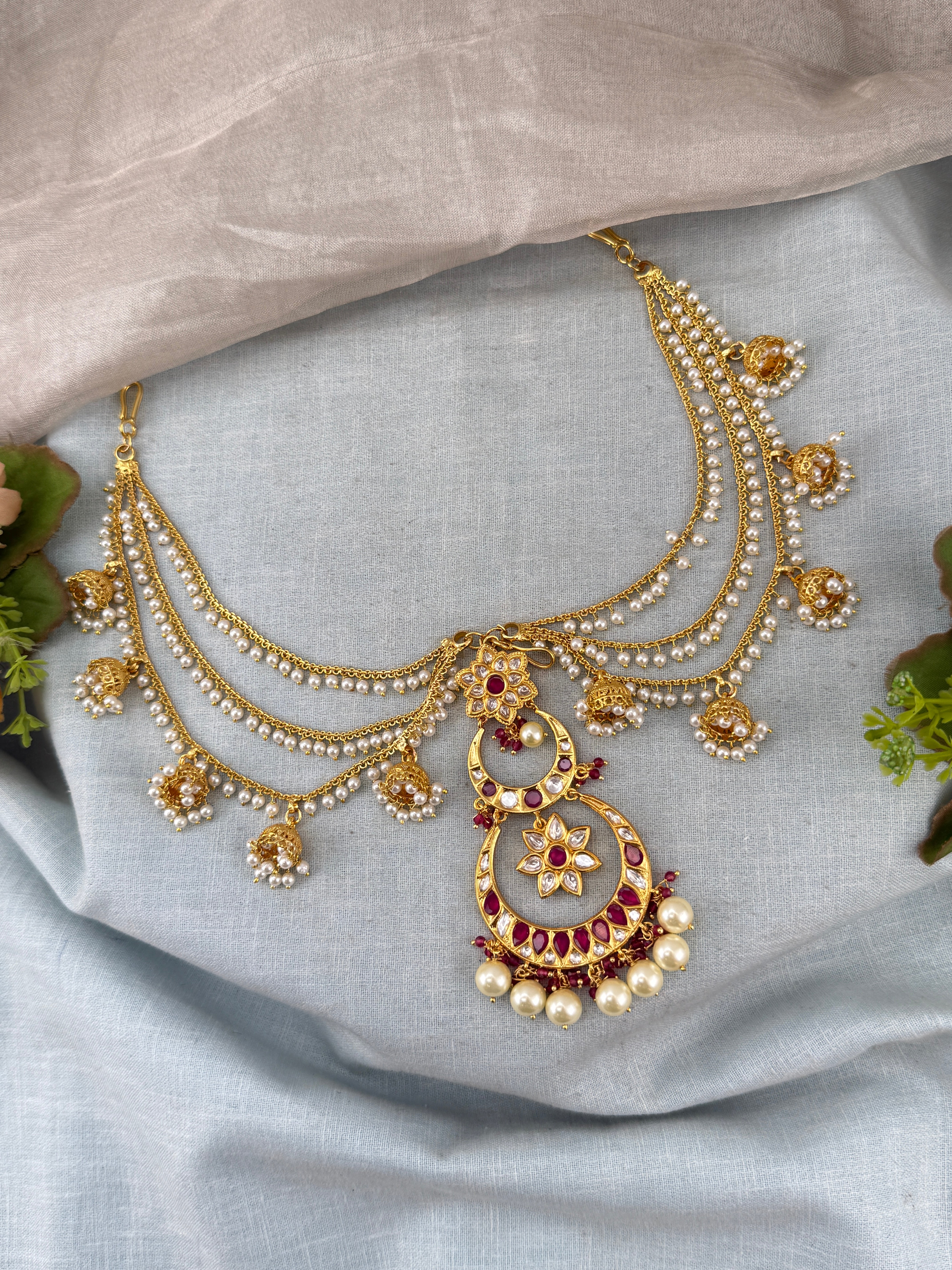 Traditional Jade Bille hair accessory for women