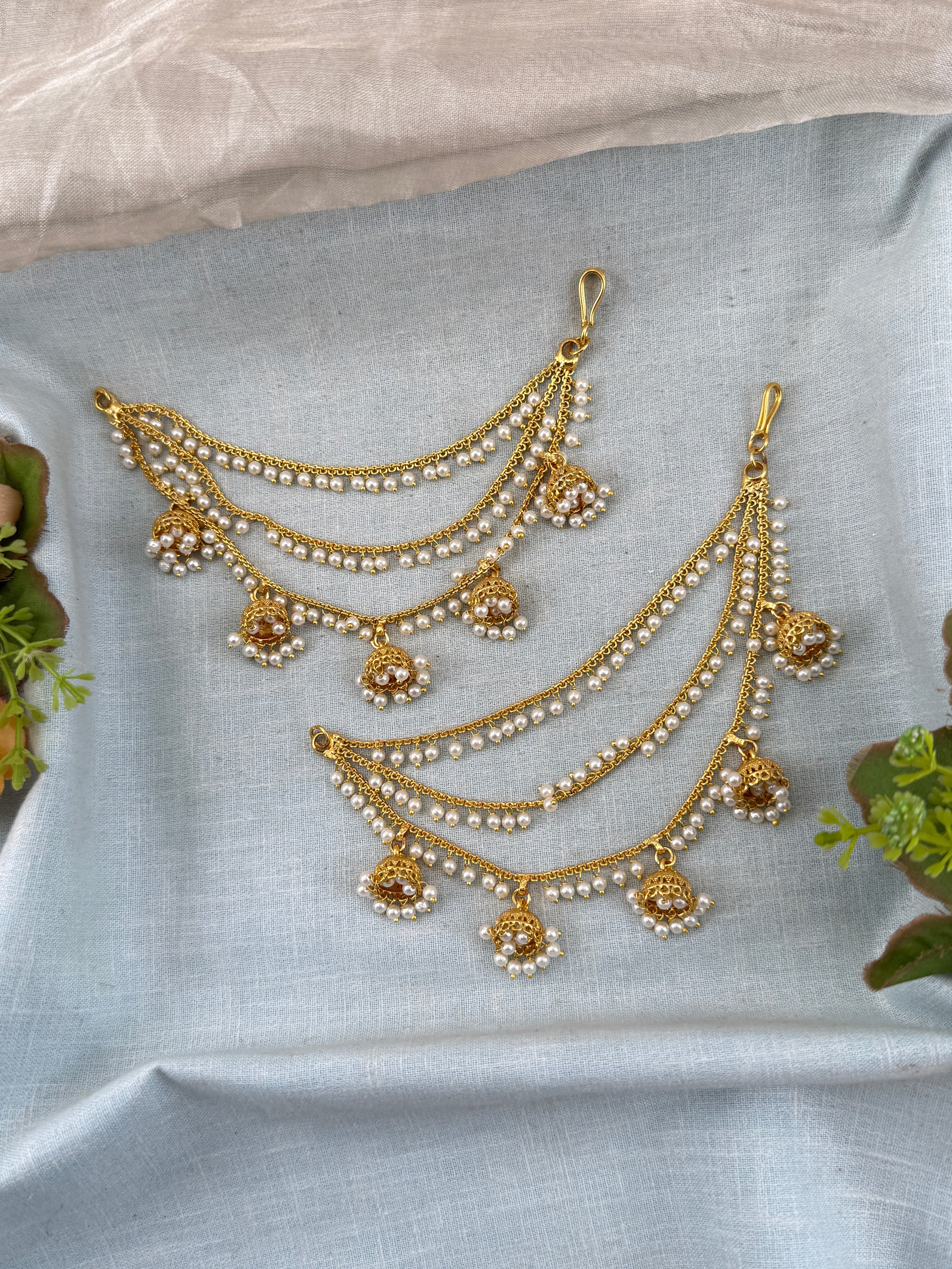 Designer earchains, maatal for women