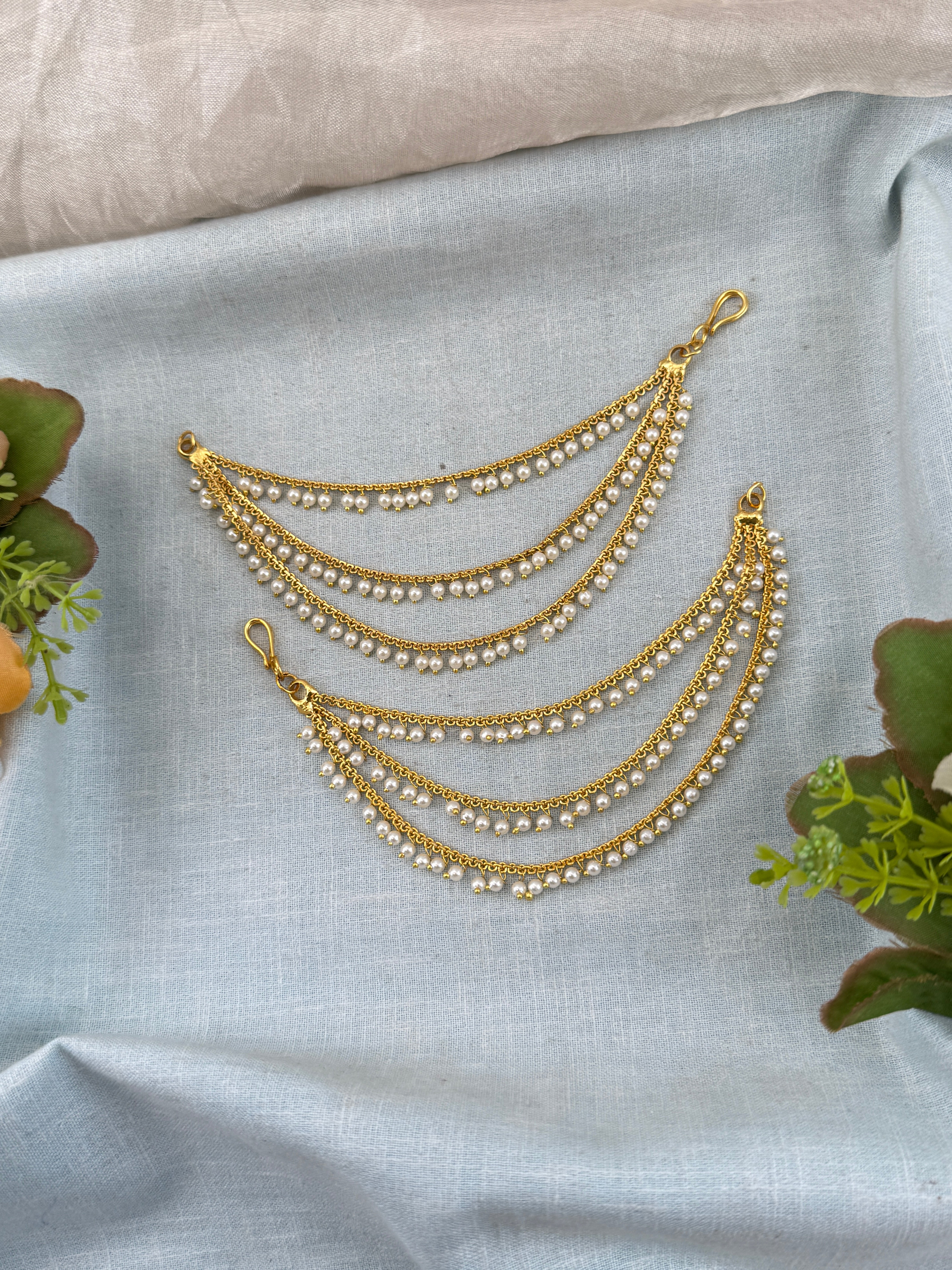 Designer earchains, maatal for women