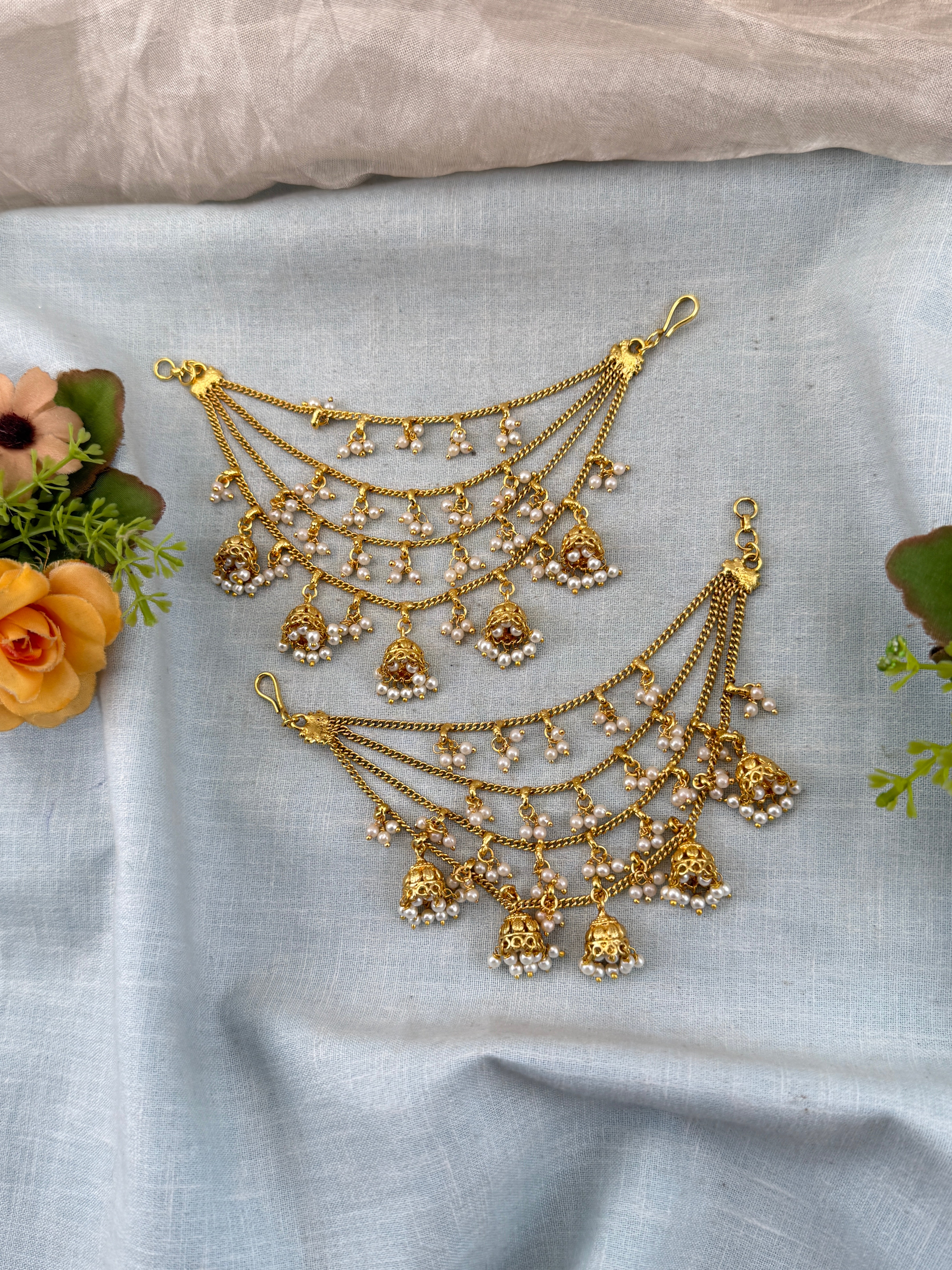 Designer earchains, maatal for women
