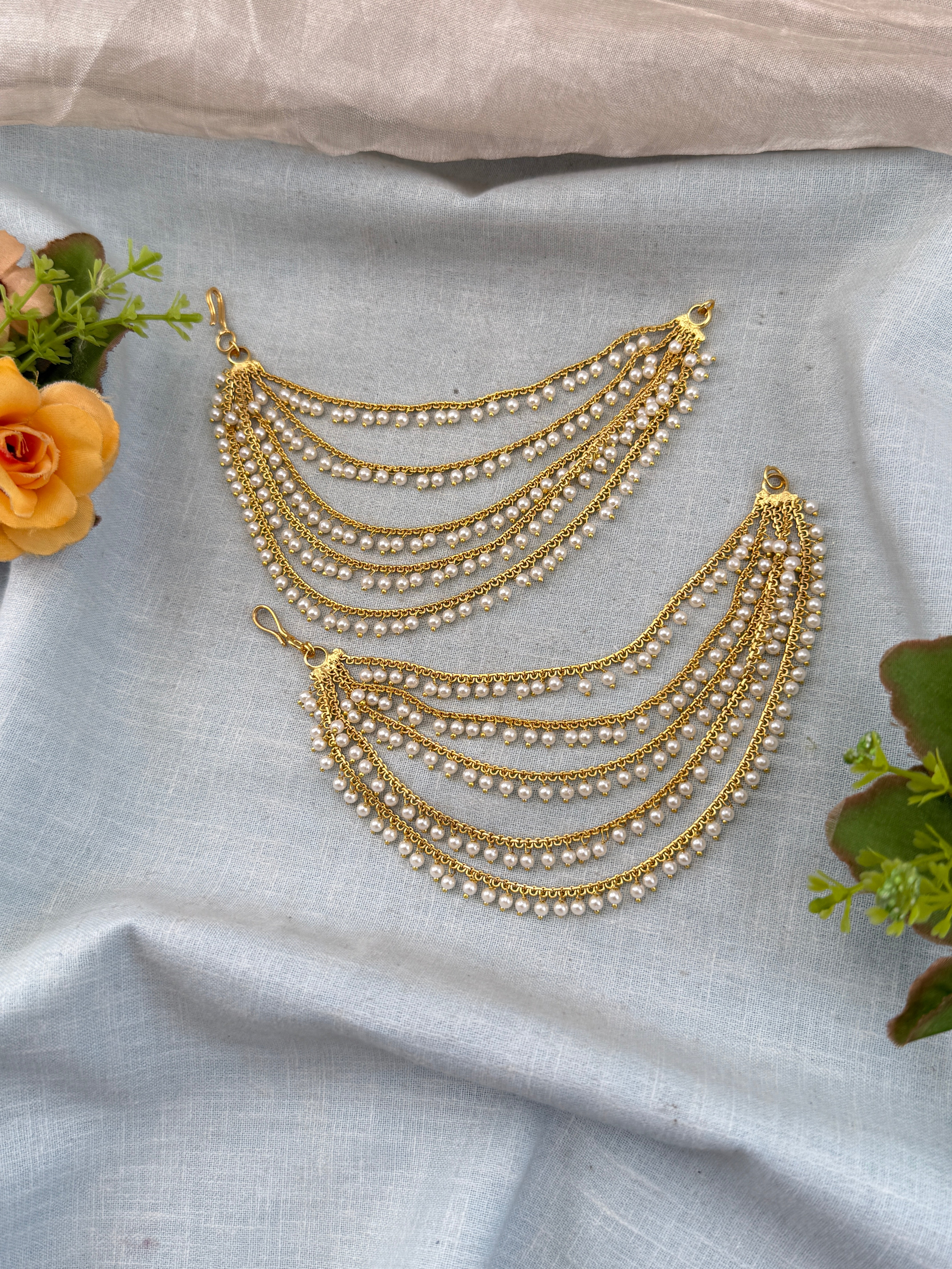 Designer earchains, maatal for women