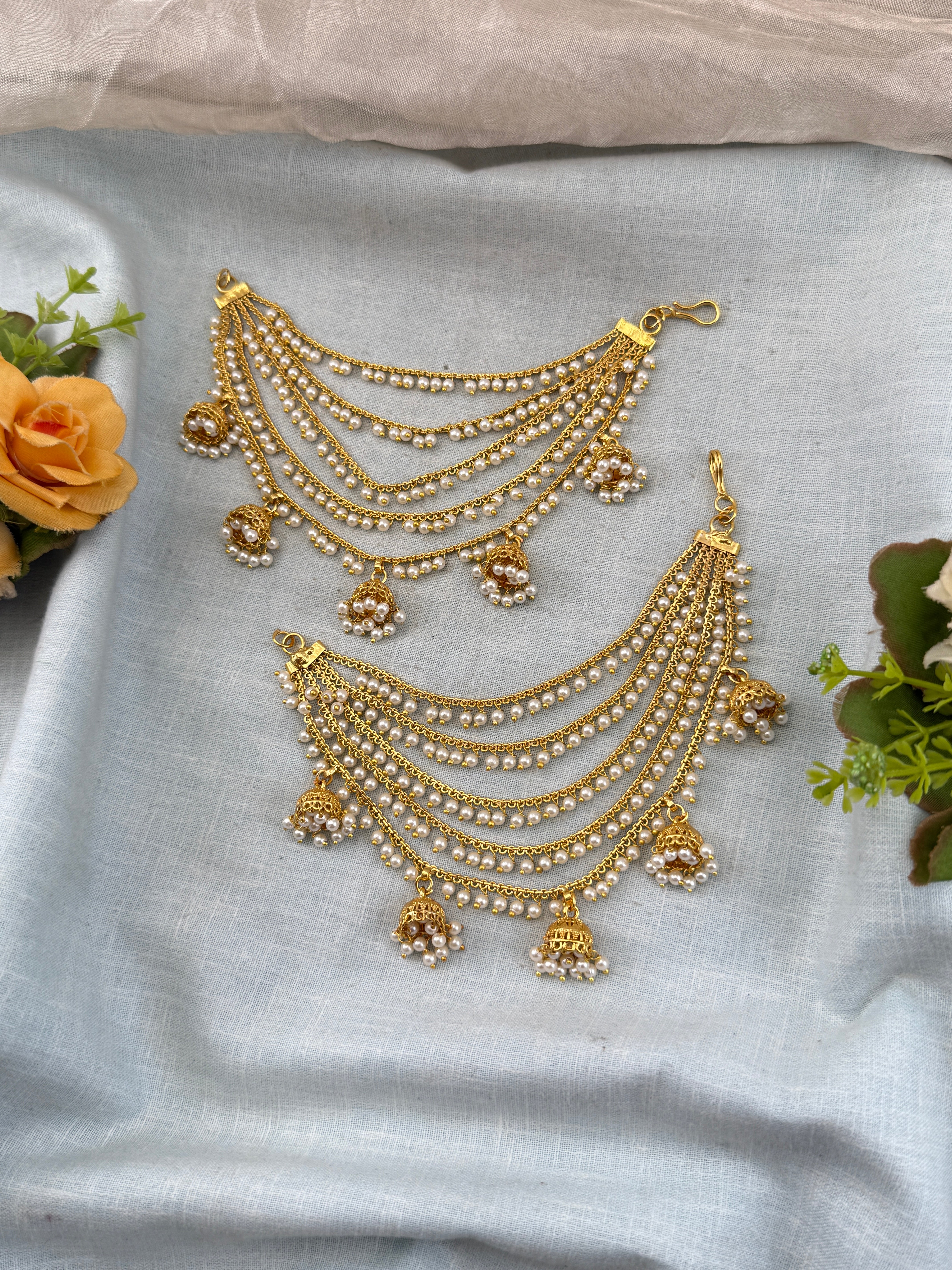 Designer earchains, maatal for women