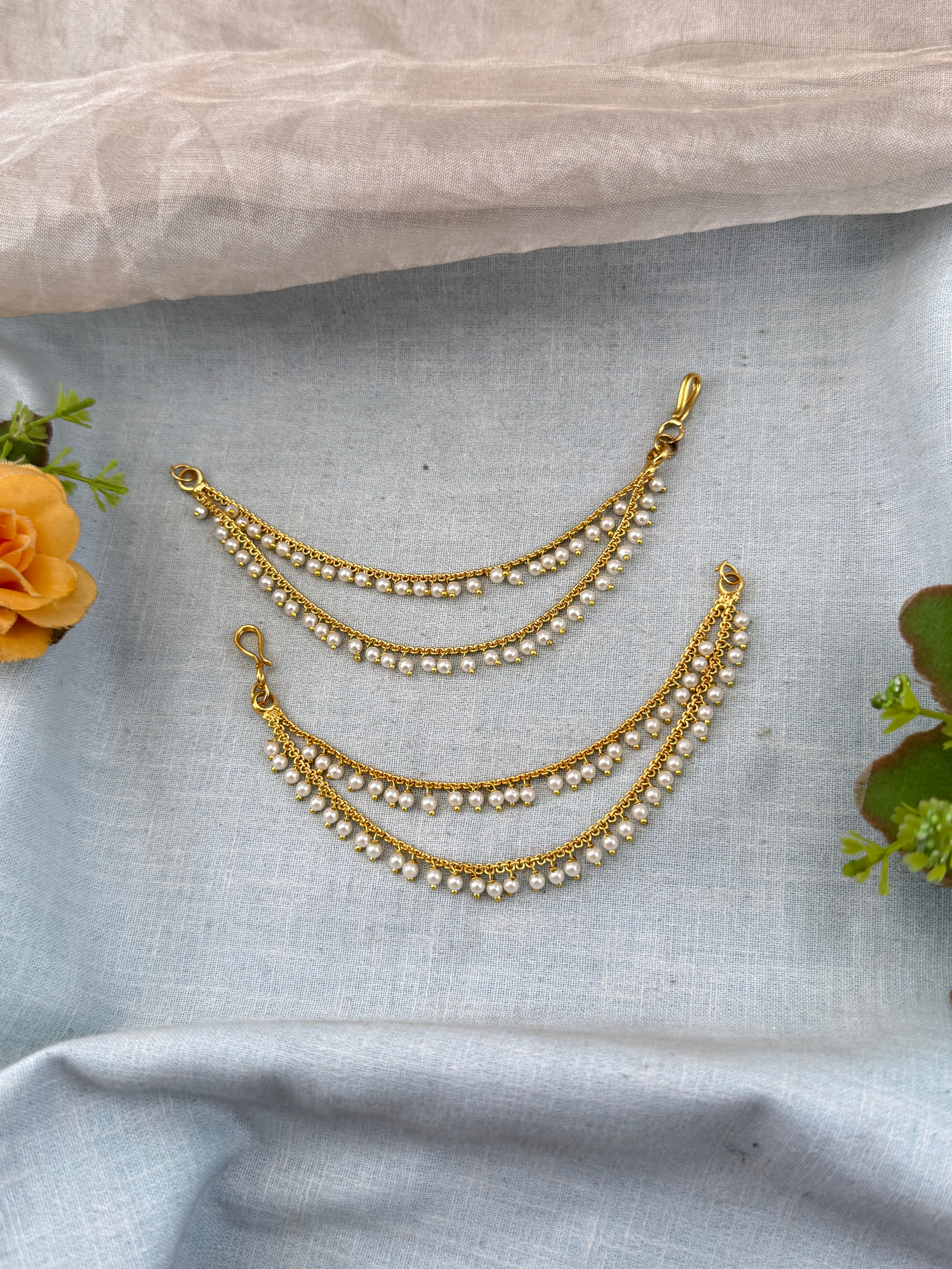 Designer earchains, maatal for women