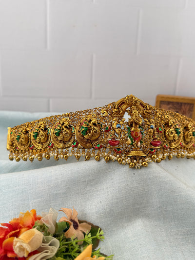 Antique Krishna Vaddanam Kamarbandh V0033