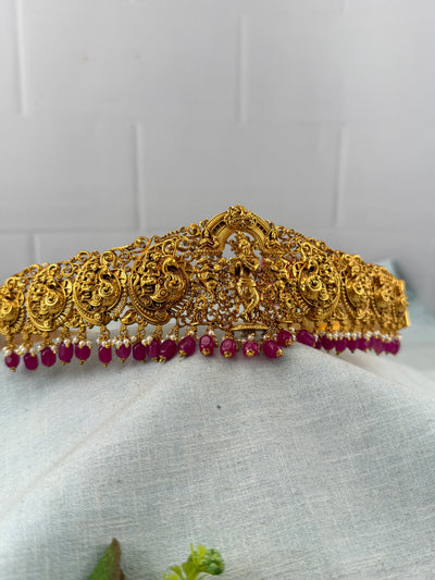 Antique Krishna Vaddanam Waist Belt Kids Size | V0020