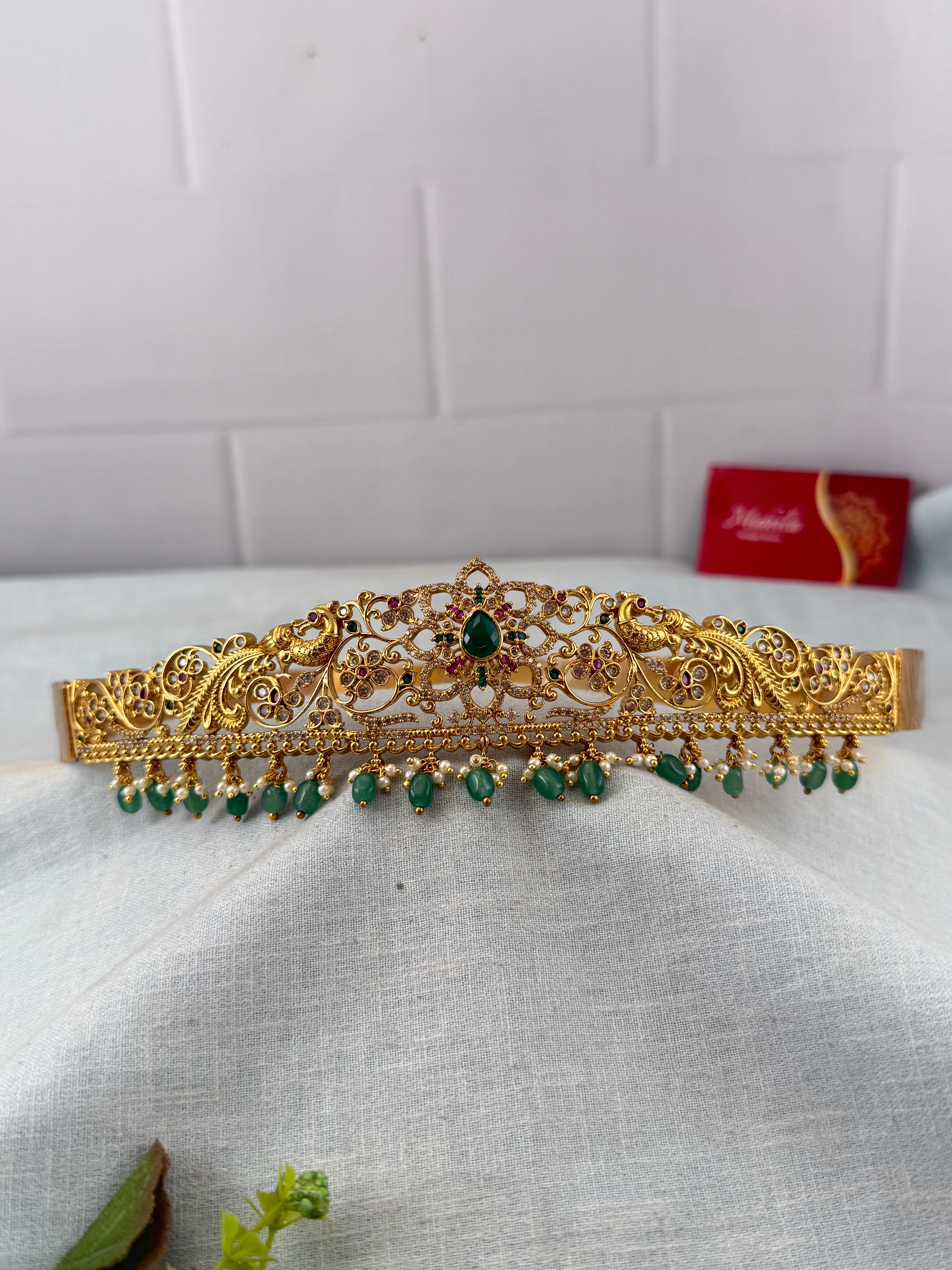 Antique Vaddanam Waist Belt Kids Size | V0024