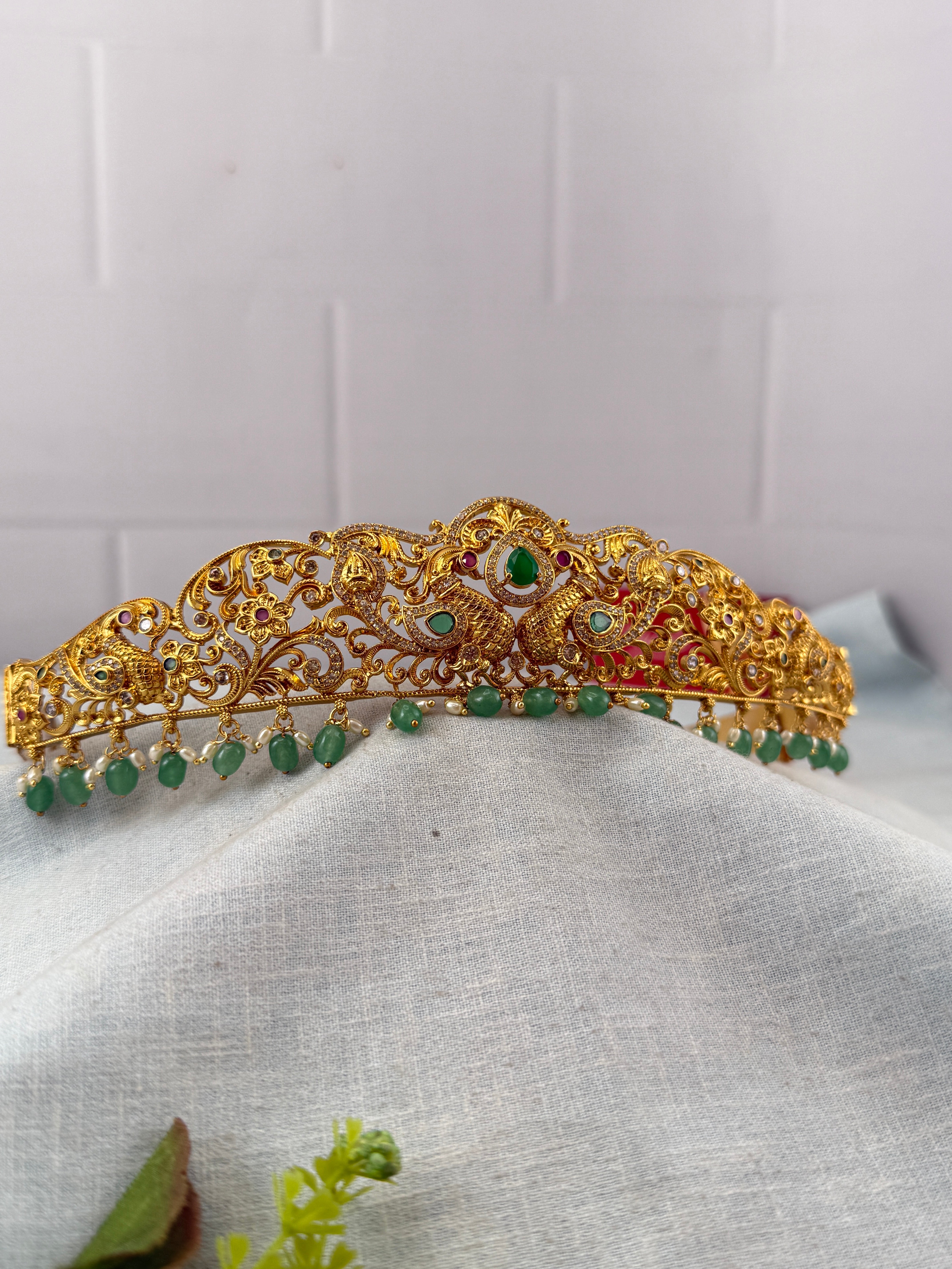 Antique Vaddanam Waist Belt Kids Size | V0026
