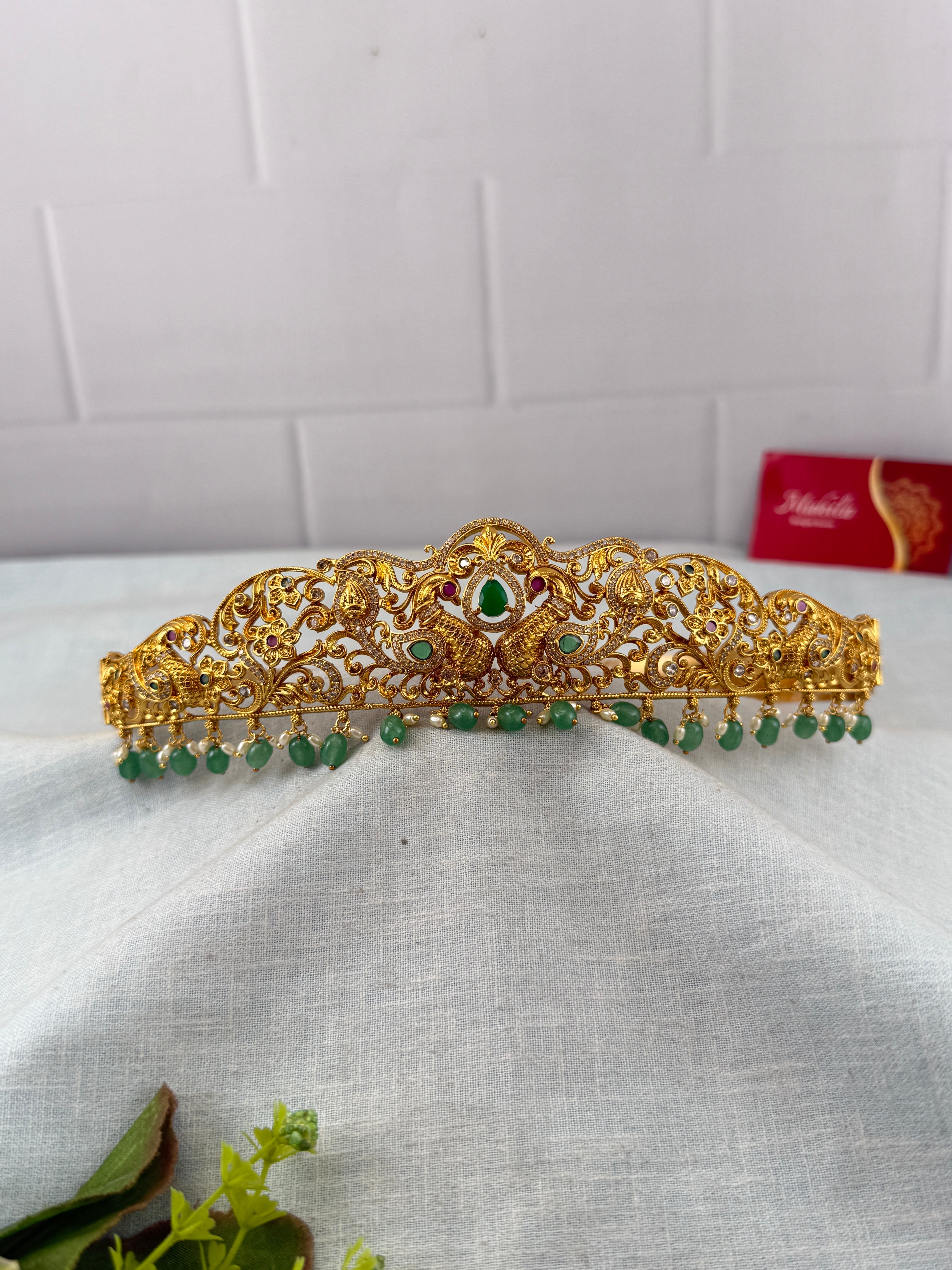 Antique Vaddanam Waist Belt Kids Size | V0026
