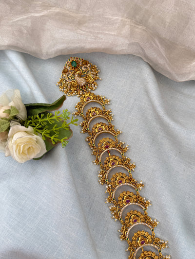 Antique Mid Long Jadebille | J0051