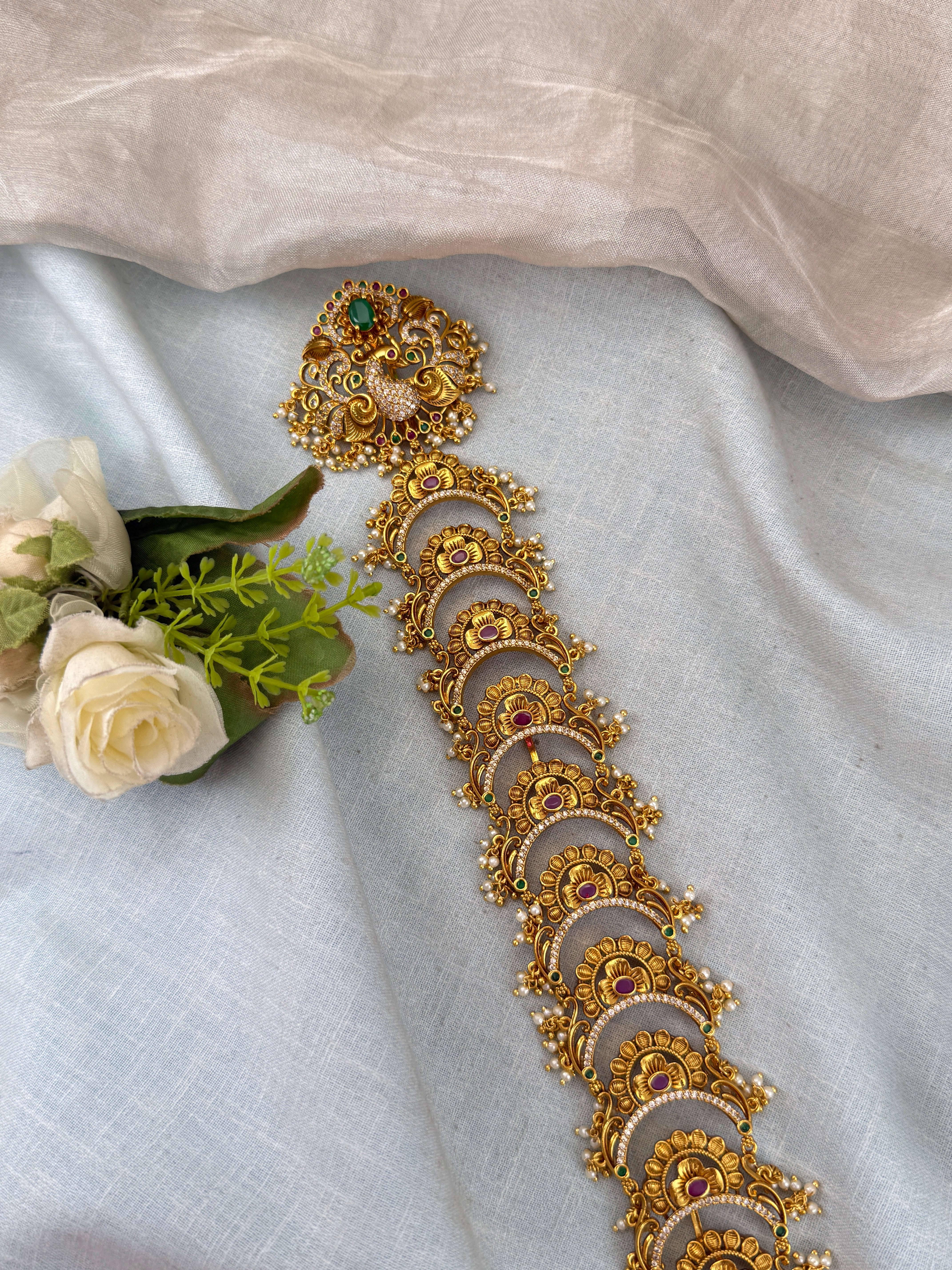 Antique Mid Long Jadebille | J0051