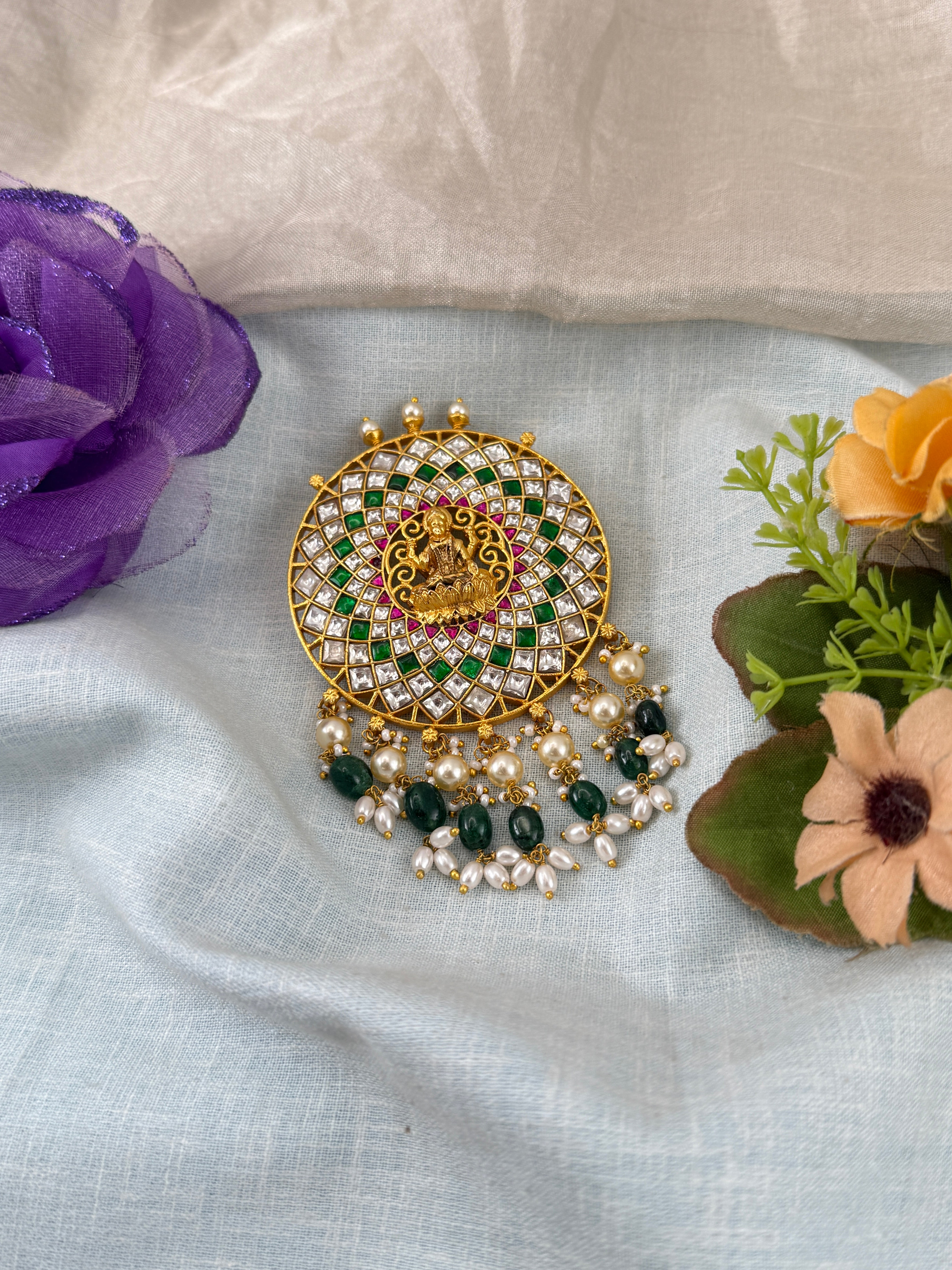 Jadau Kundan Pendant P0031
