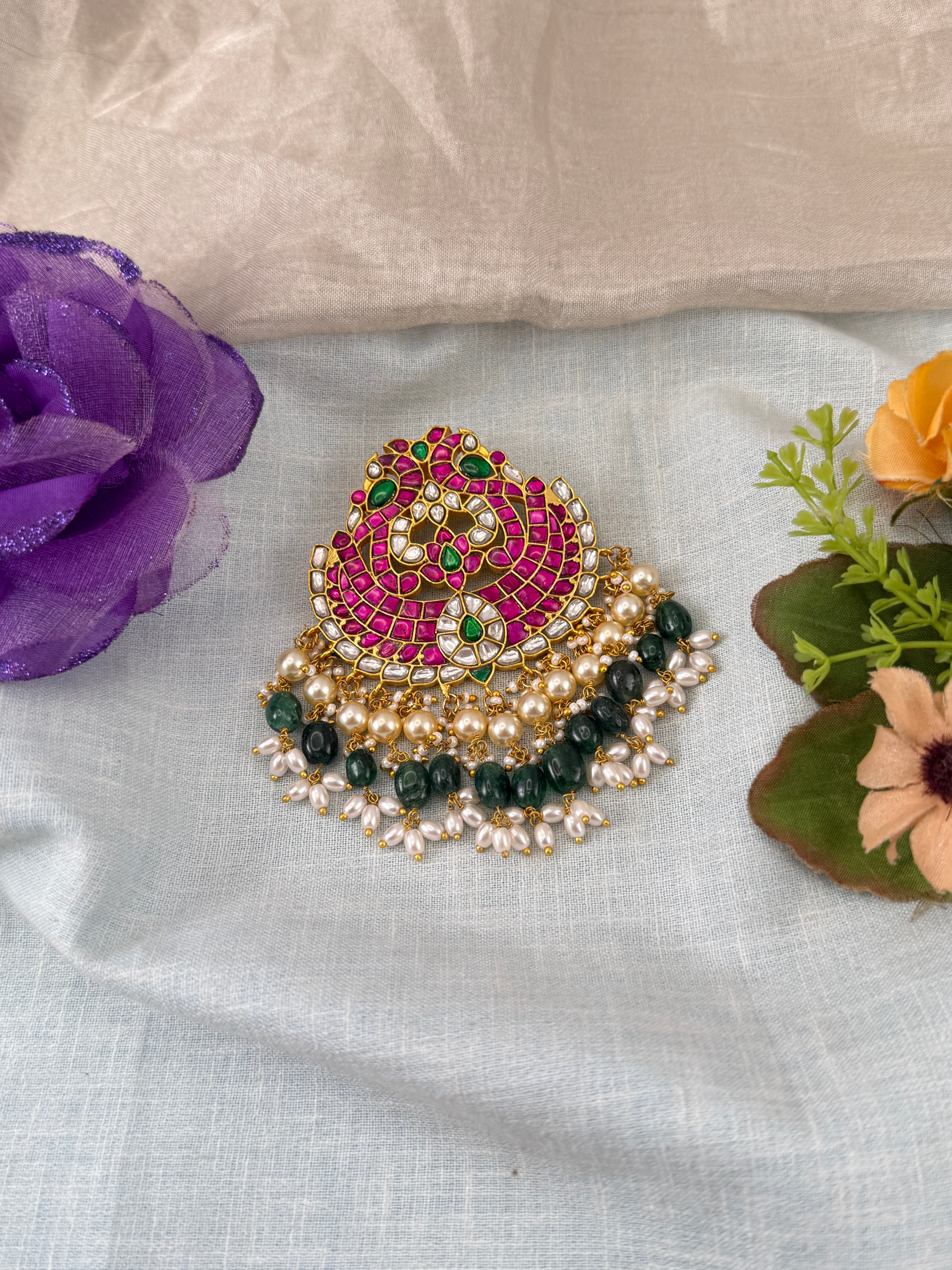 Jadau Kundan Pendant P0030