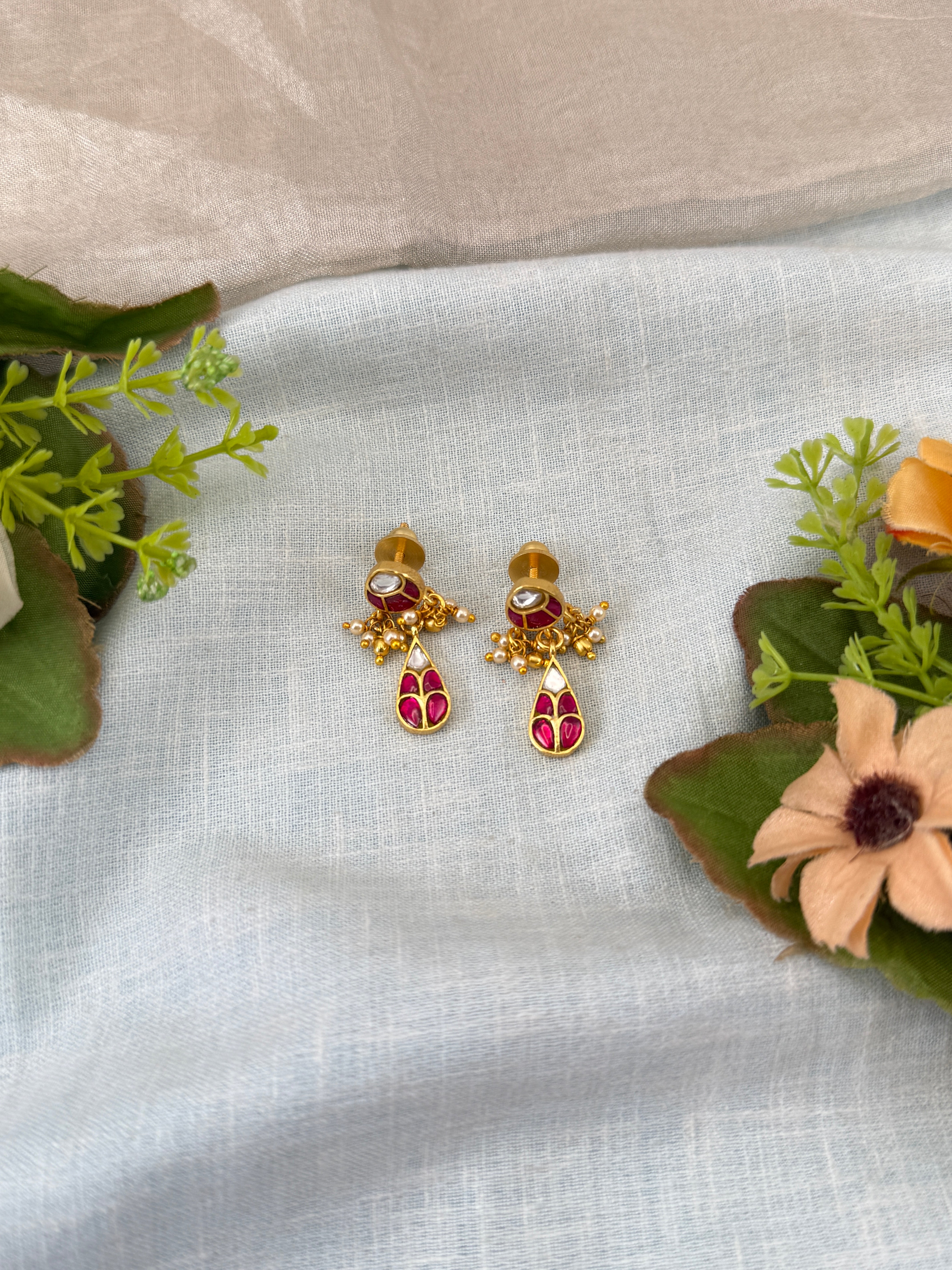 Jadau Kundan Earrings E0183