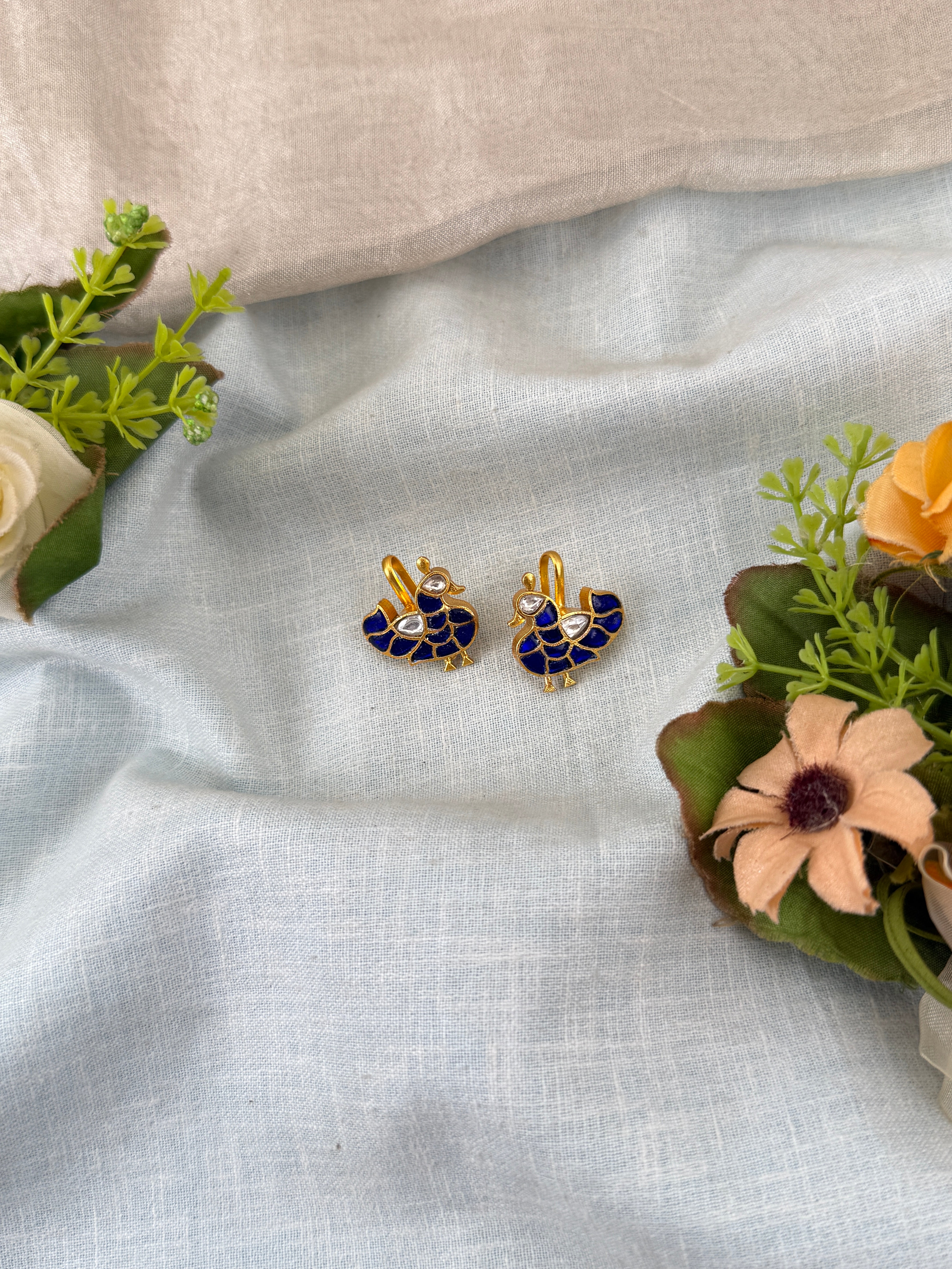 Jadau Kundan Bugadi Earcuff Earrings U036