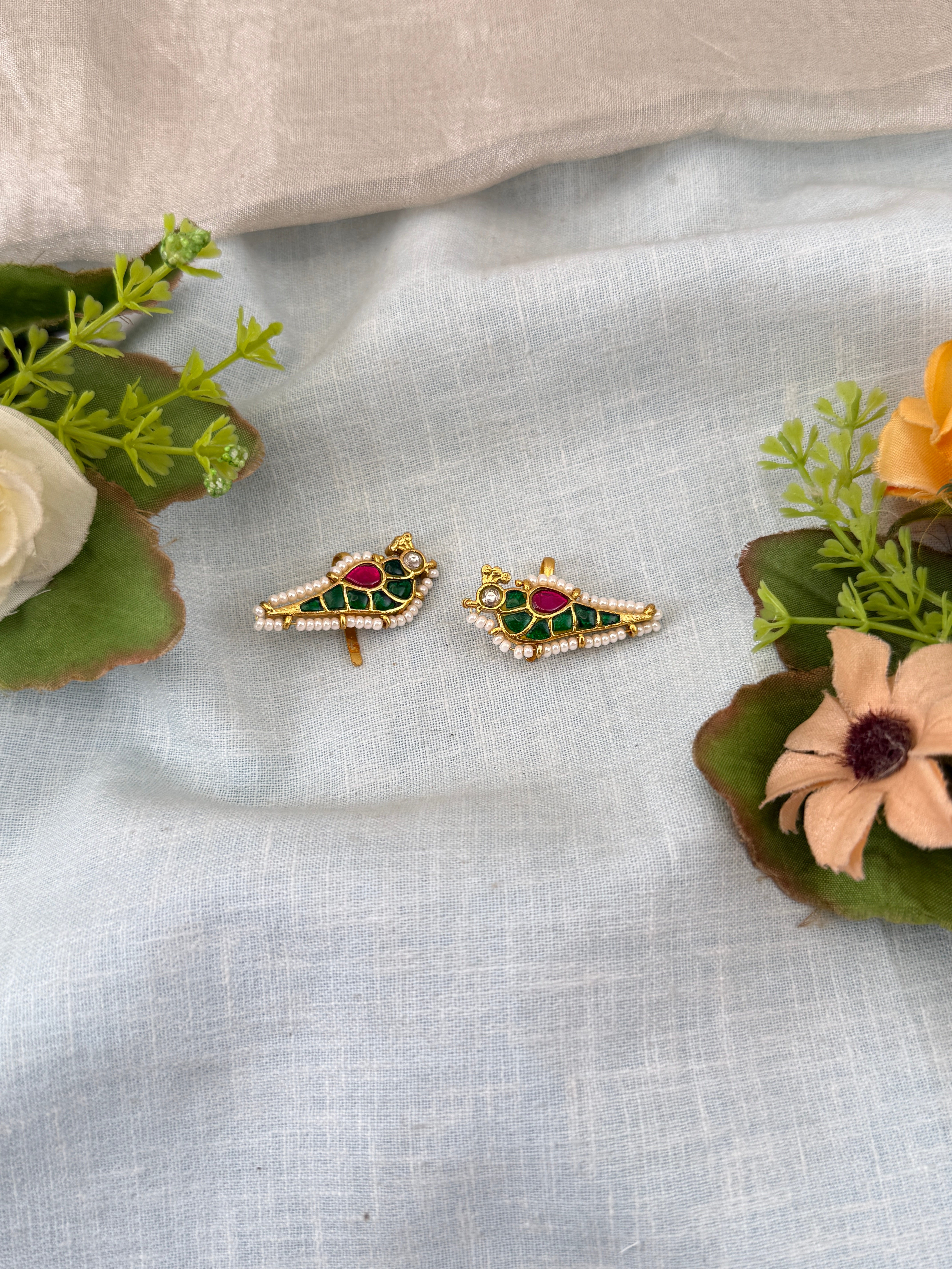 Jadau Kundan Bugadi Earcuff Earrings U041