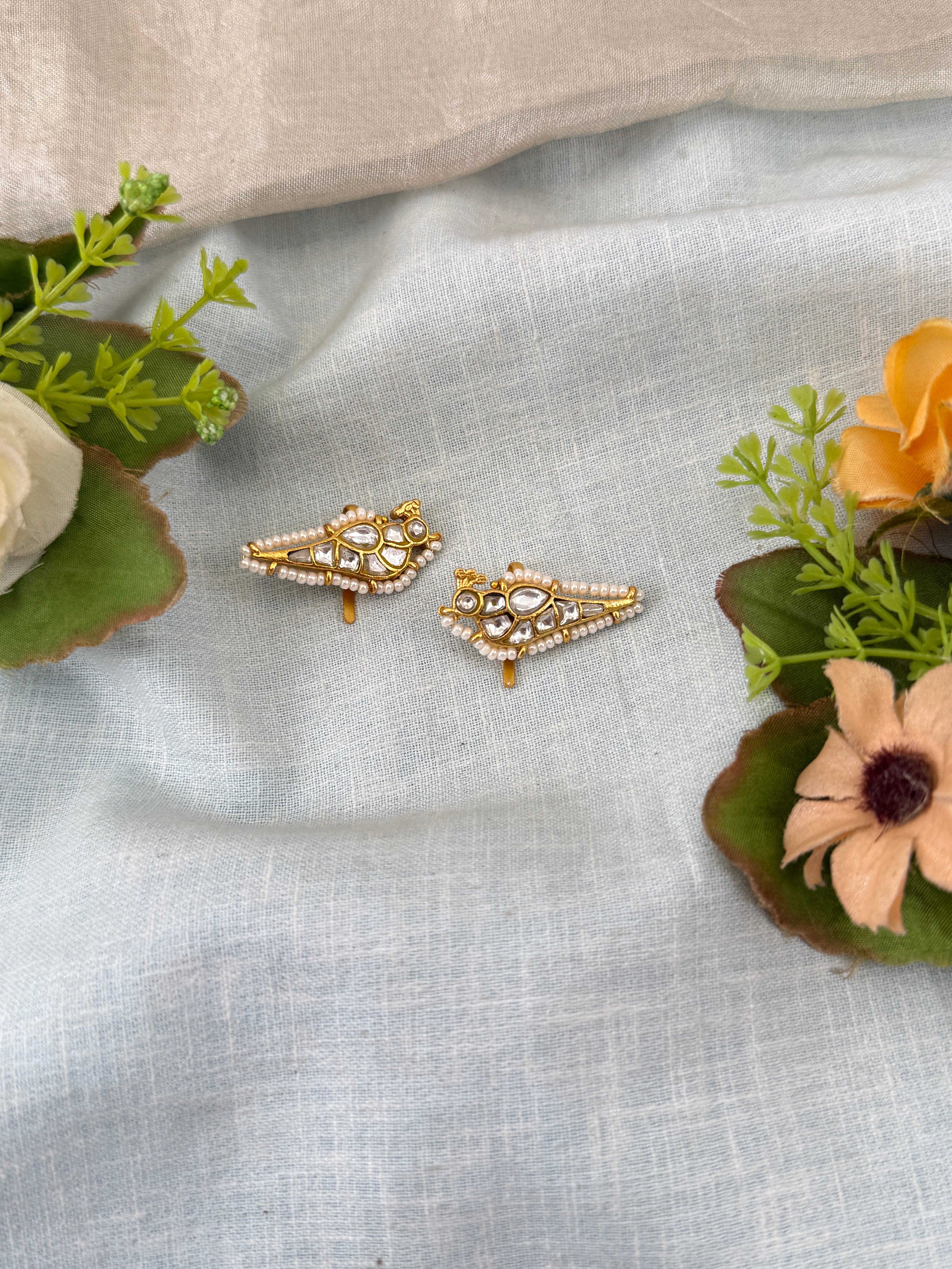 Jadau Kundan Bugadi Earcuff Earrings U040