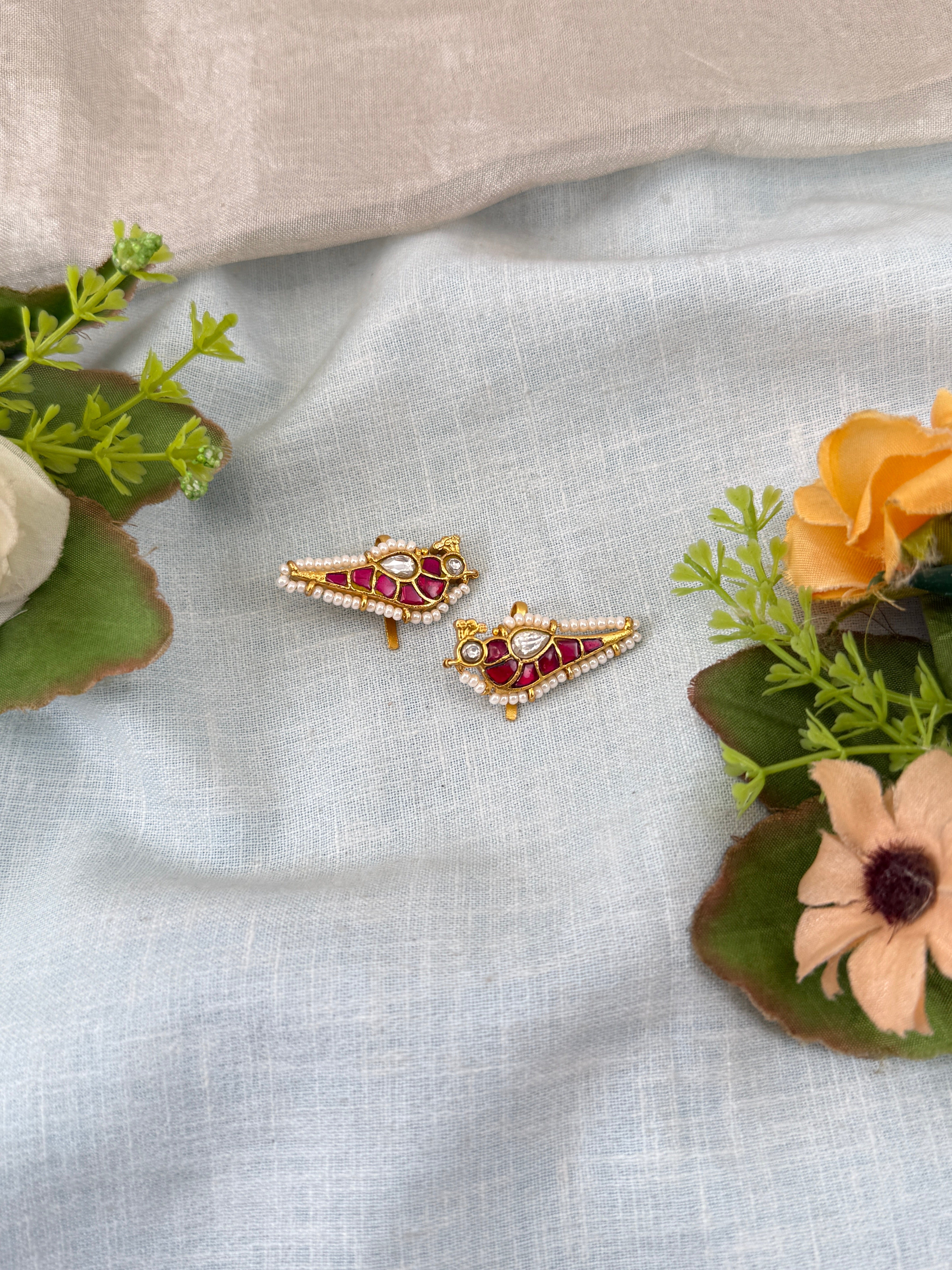 Jadau Kundan Bugadi Earcuff Earrings U043
