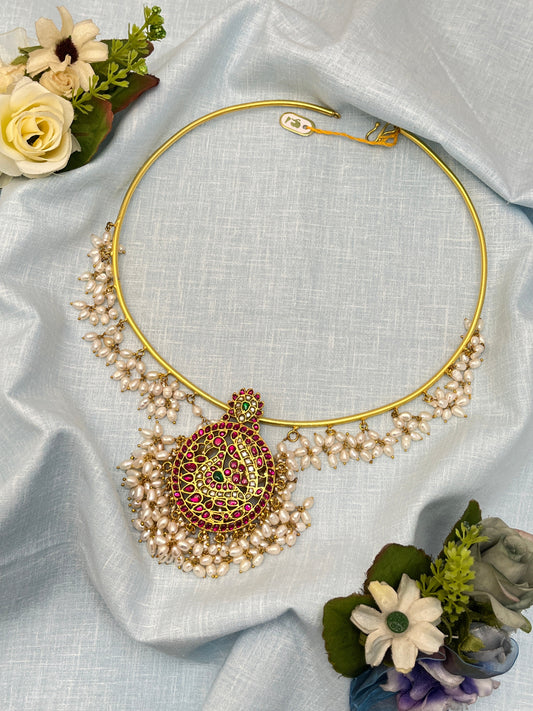 Jadau Choker Necklace 134 - Mahilas