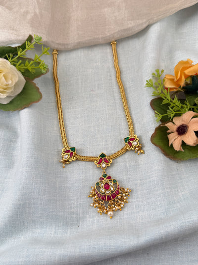 Antique temple necklace for women