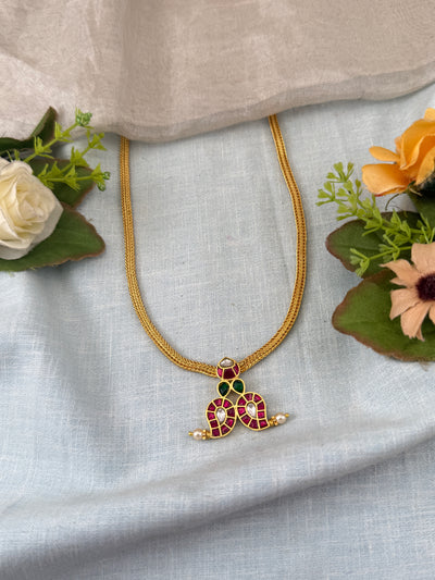 Antique temple necklace for women