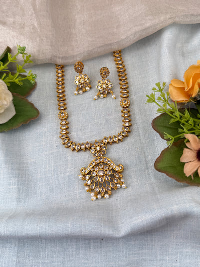 Antique temple necklace for women