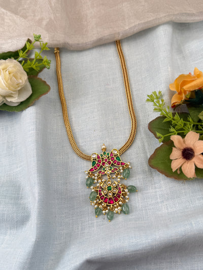 Antique temple necklace for women