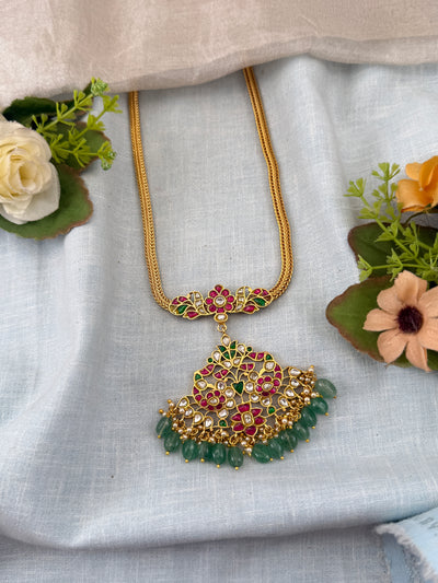 Antique temple necklace for women