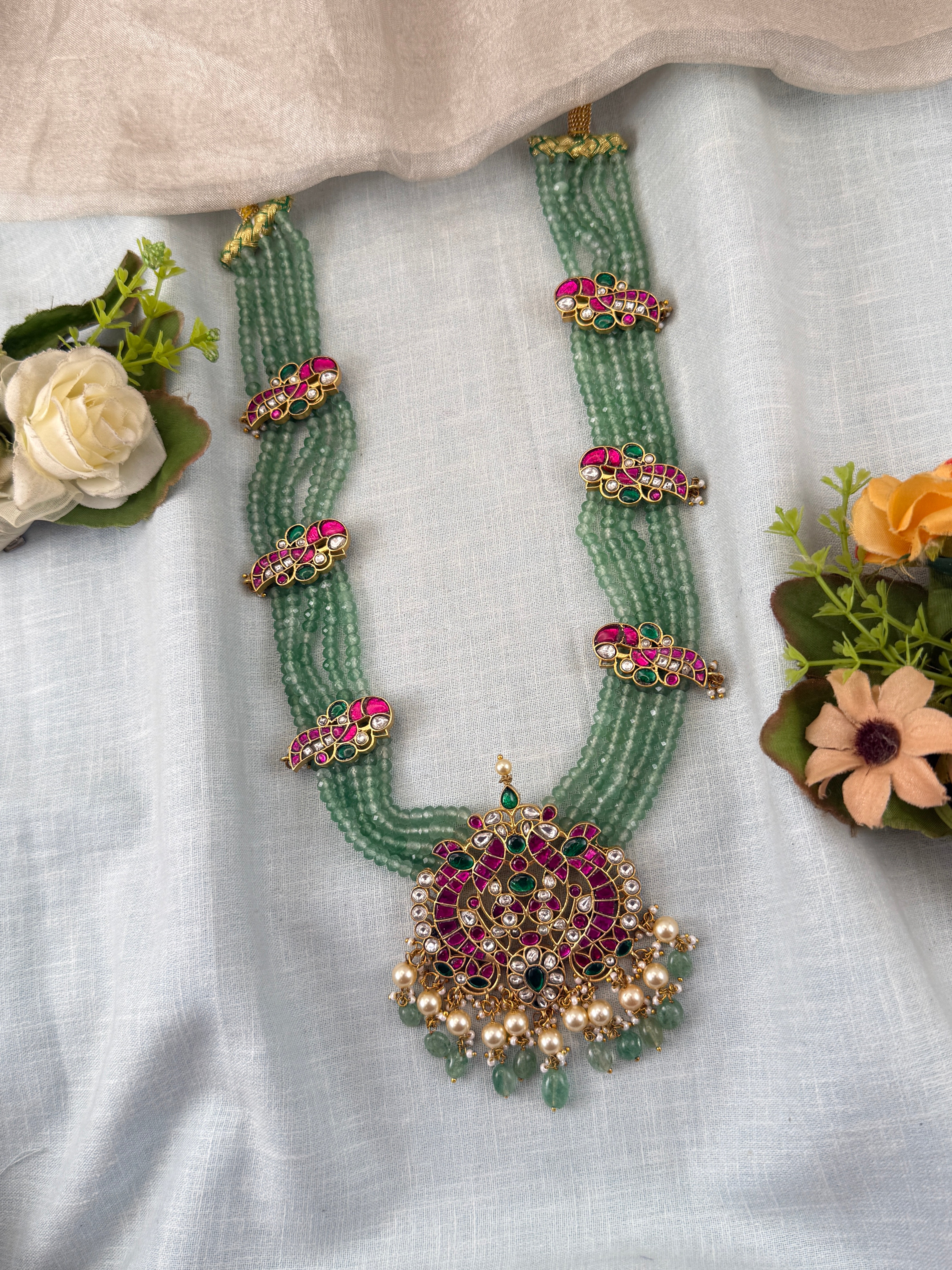 Antique temple necklace for women
