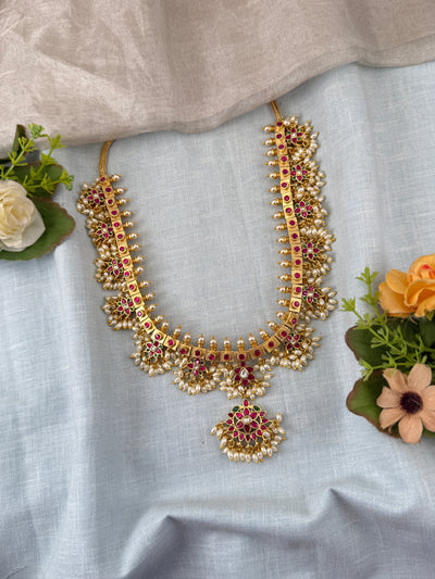 Antique temple necklace for women