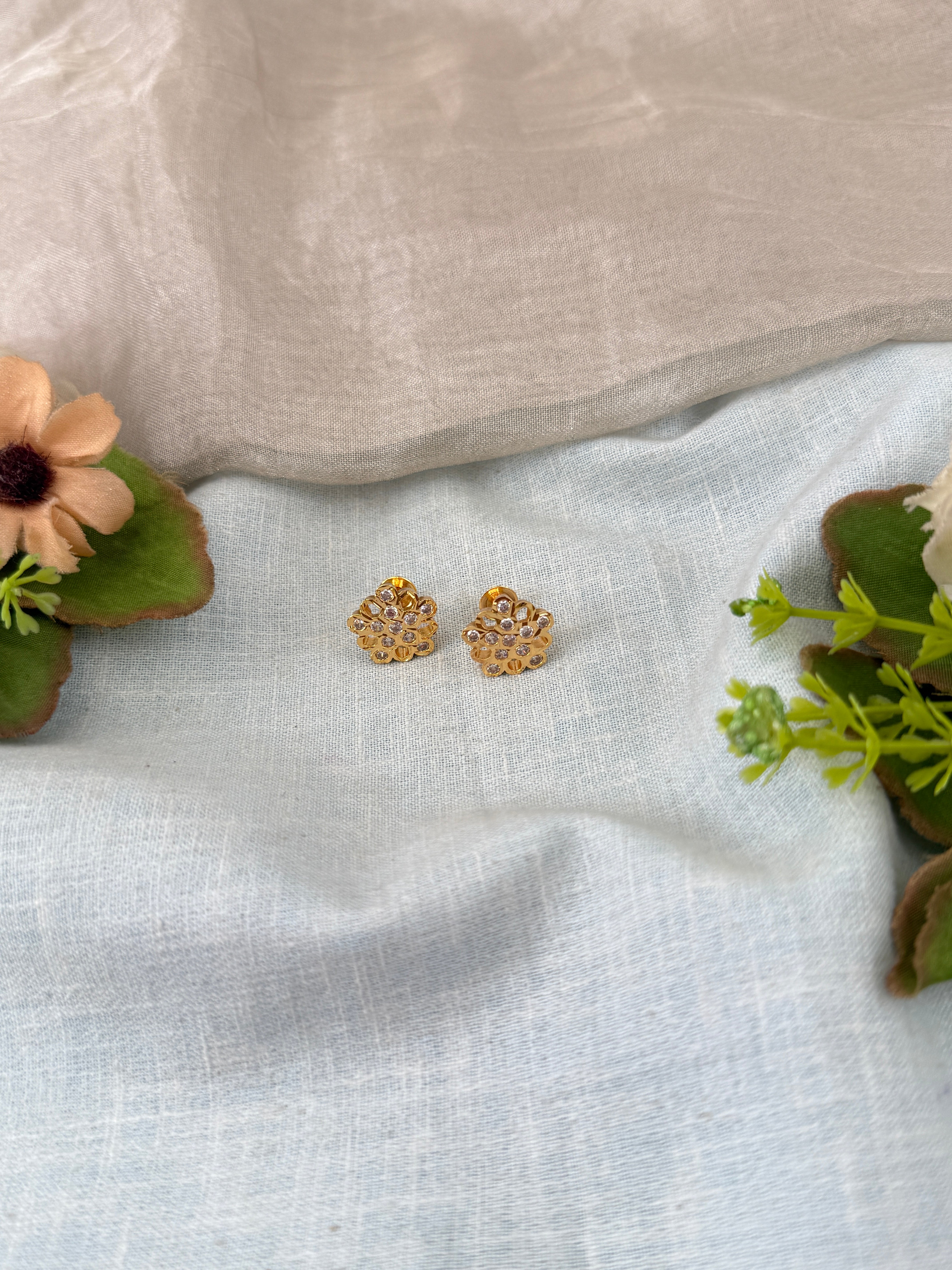 Antique Stud Earrings | E0203 A