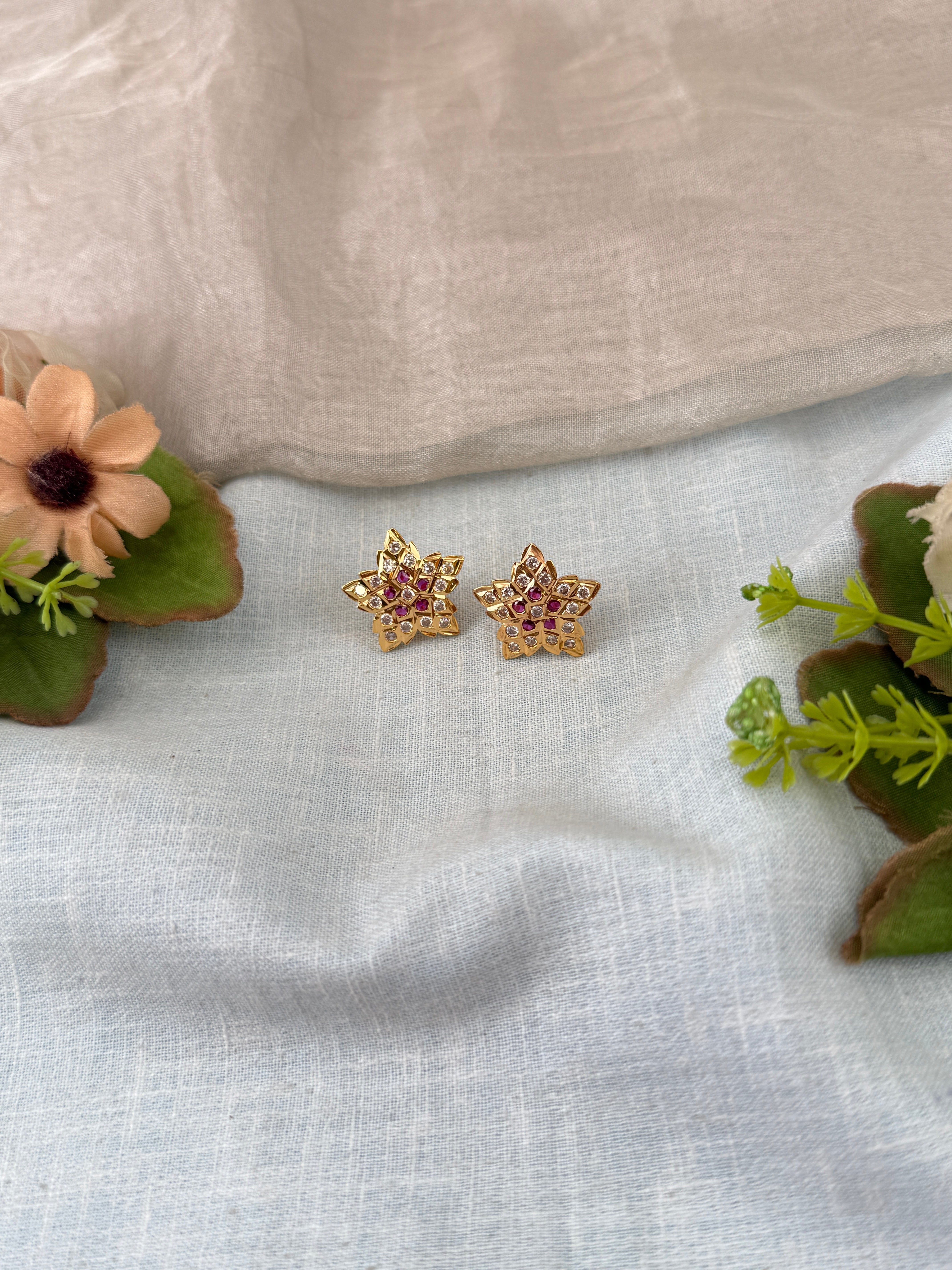Antique Stud Earrings | E0202 A