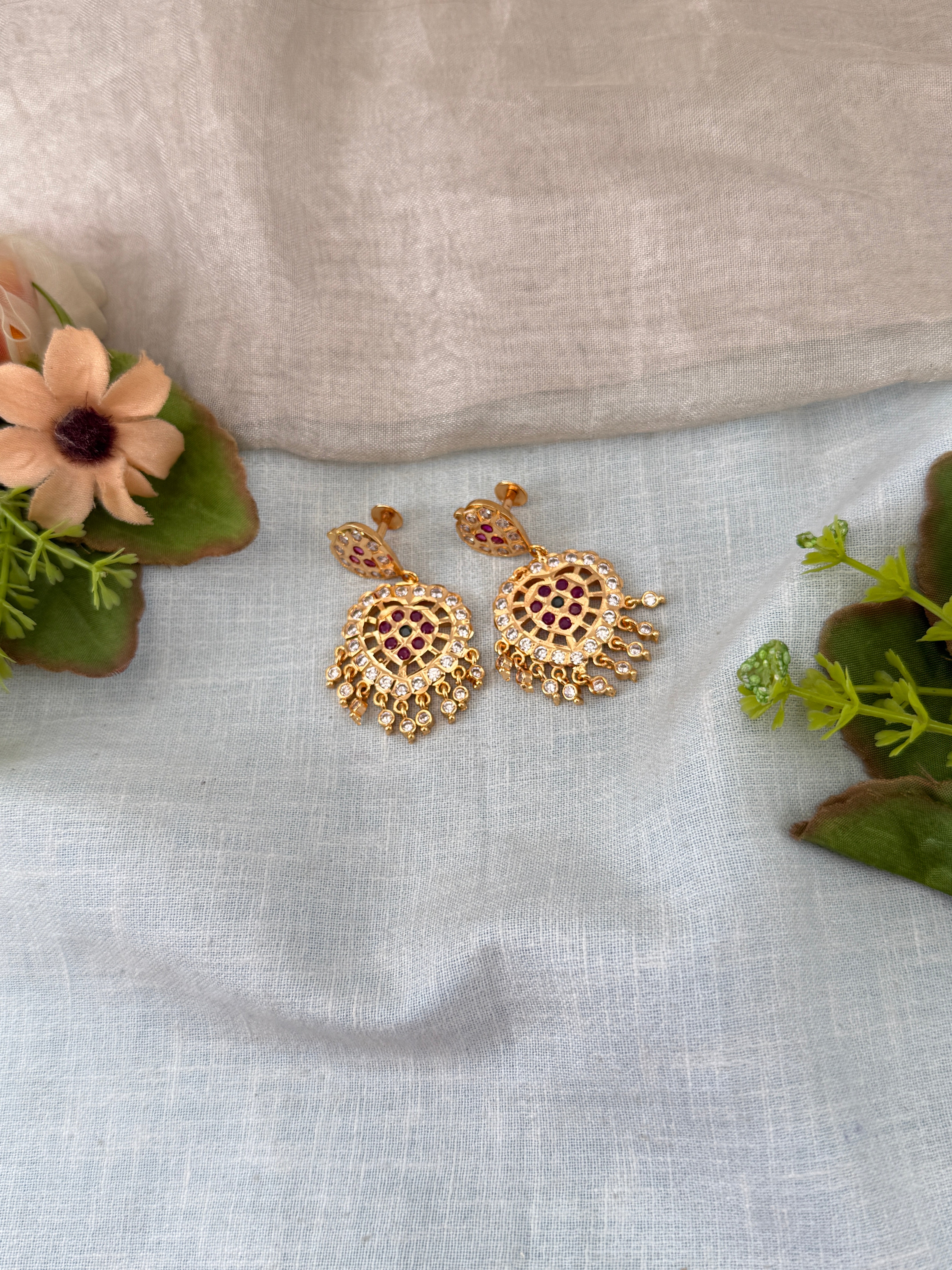 Antique Stud Earrings | E0216 A