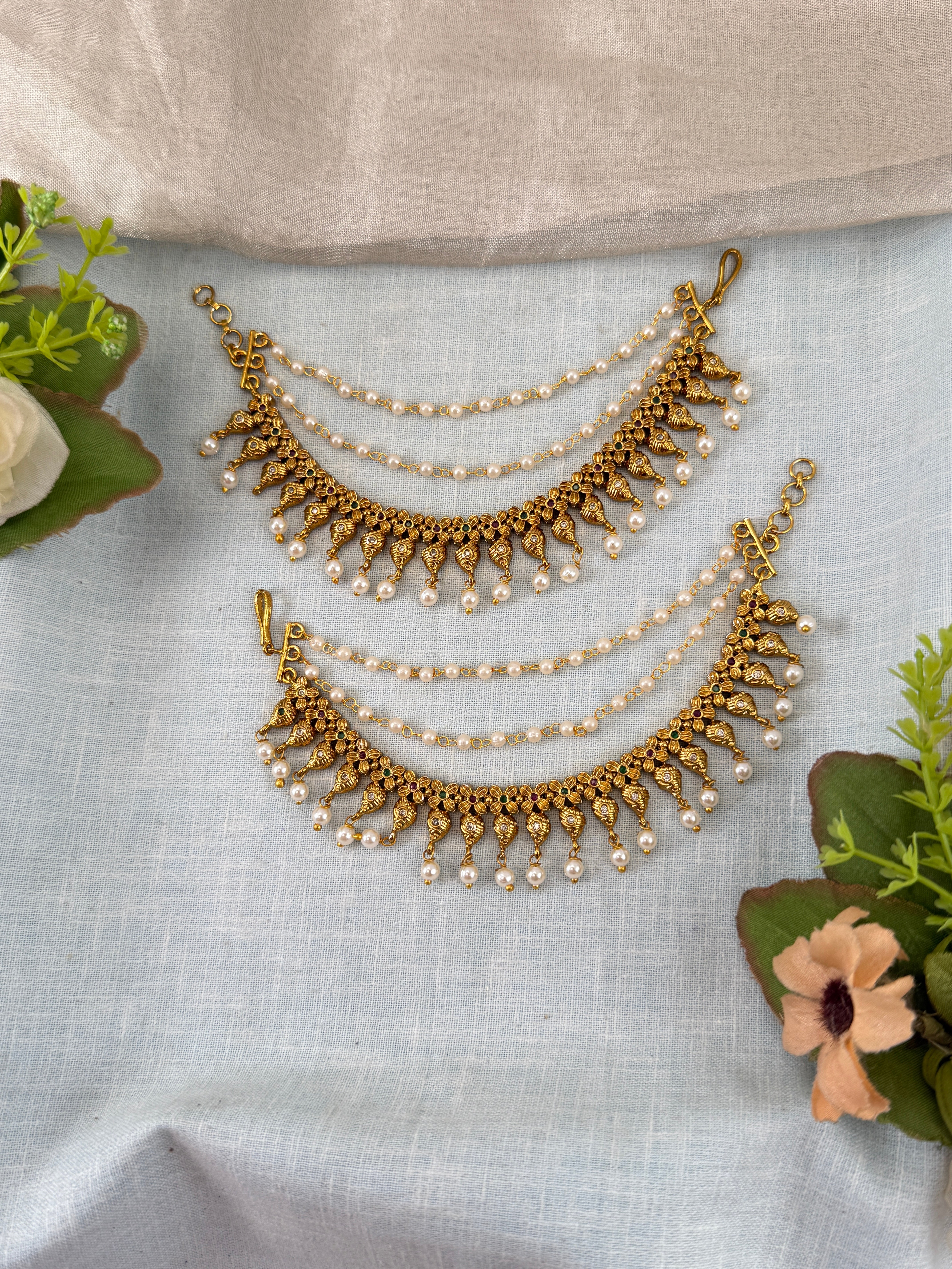 Designer earchains, maatal for women