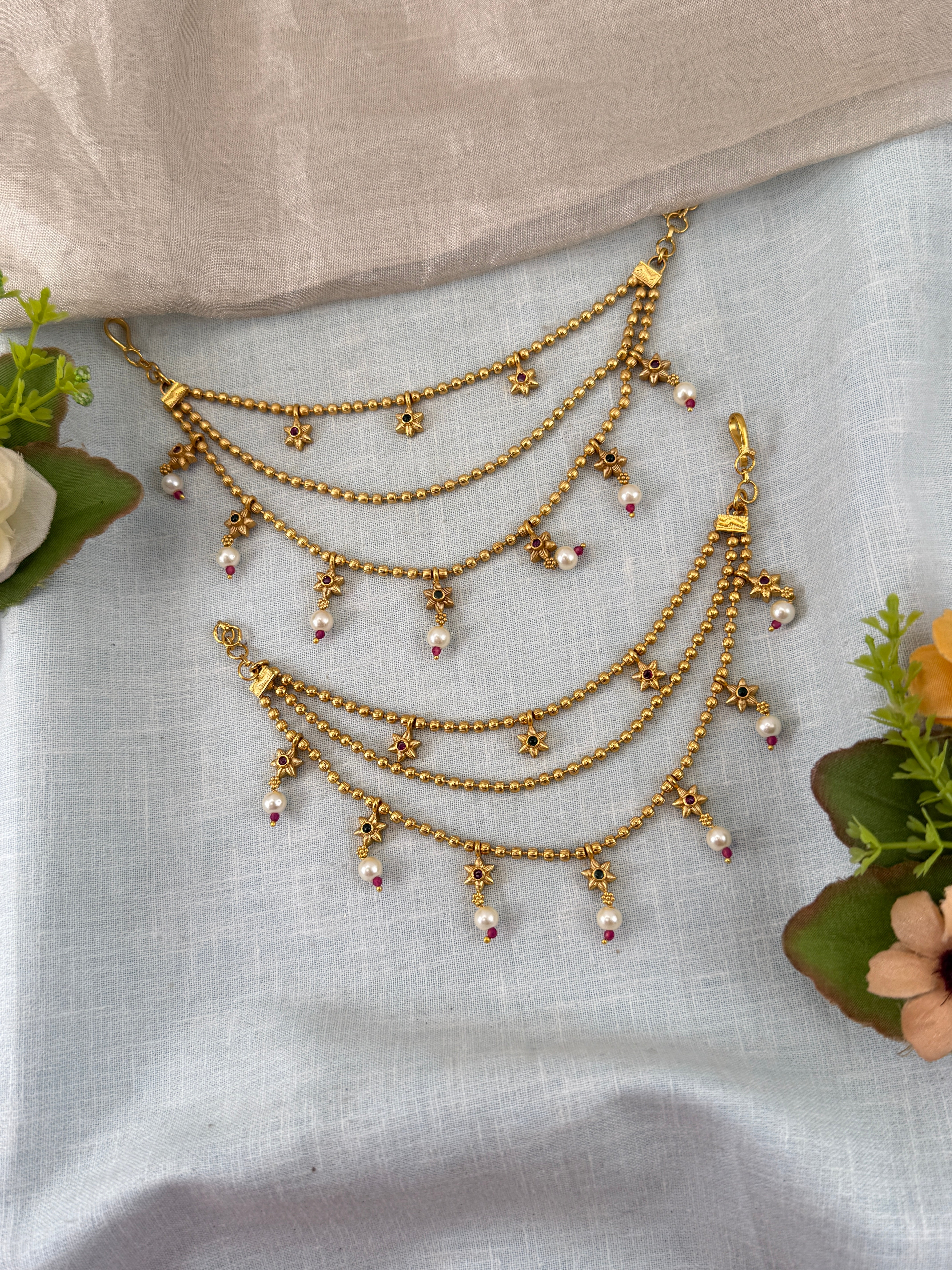 Designer earchains, maatal for women