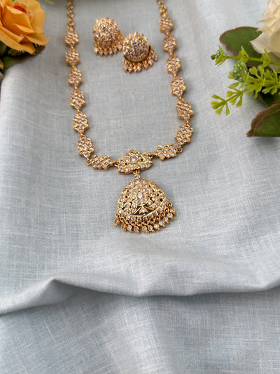 Antique Gold Like Necklace Set | N0439