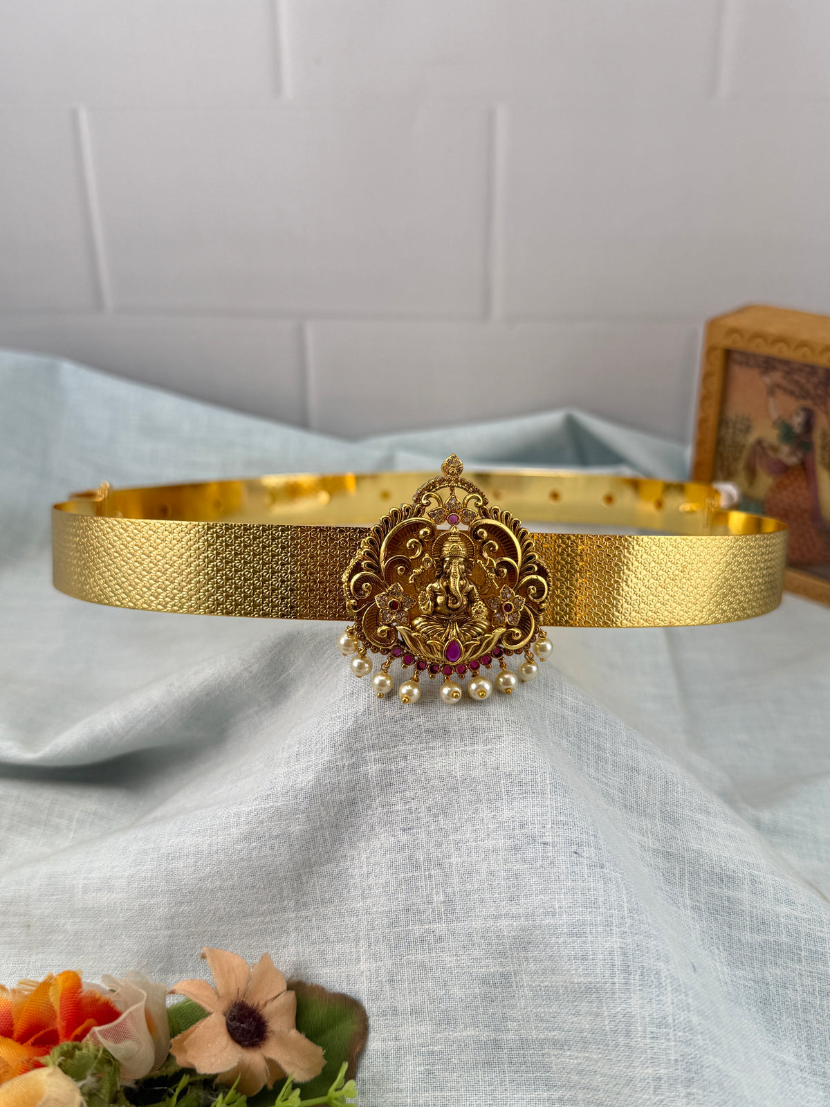 Antique Vaddanam Kamarbandh Single Pendant | V0039