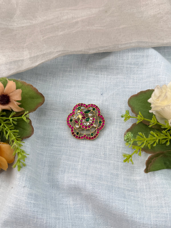 Jadau Kundan Pendant Premium | P0050