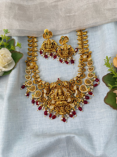 Antique Necklace Lakshmi Mango Grand Short Set | N0468 A