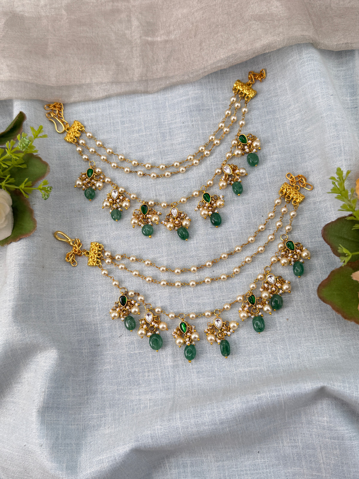 Traditional Jade Bille hair accessory for women