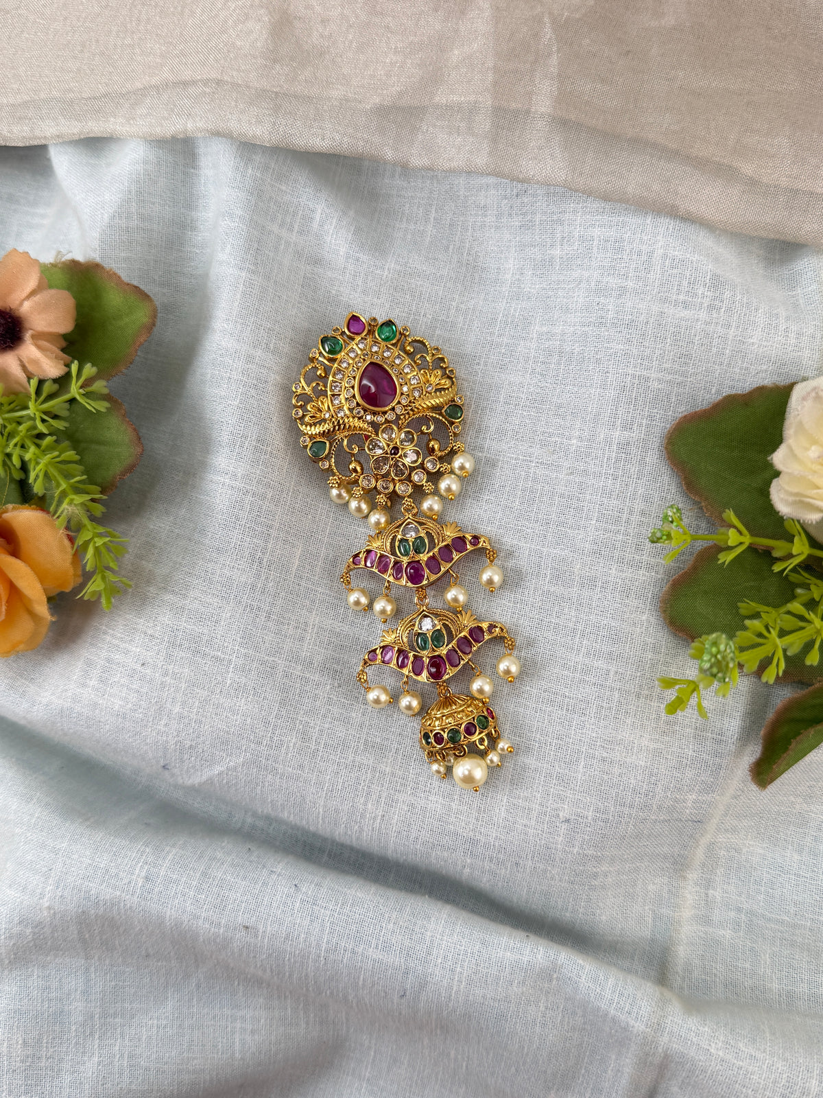 Traditional Jade Bille hair accessory for women
