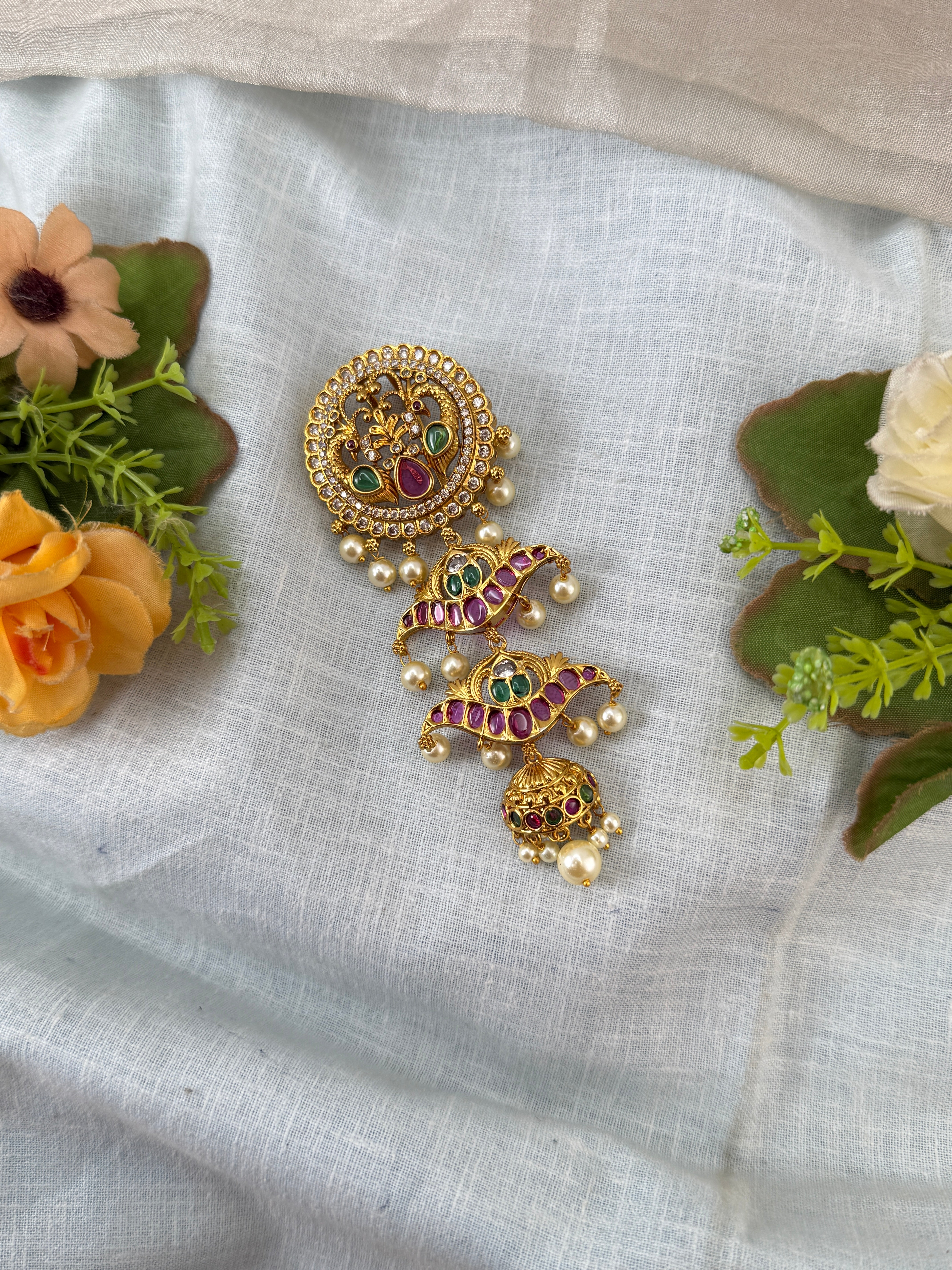 Traditional Jade Bille hair accessory for women