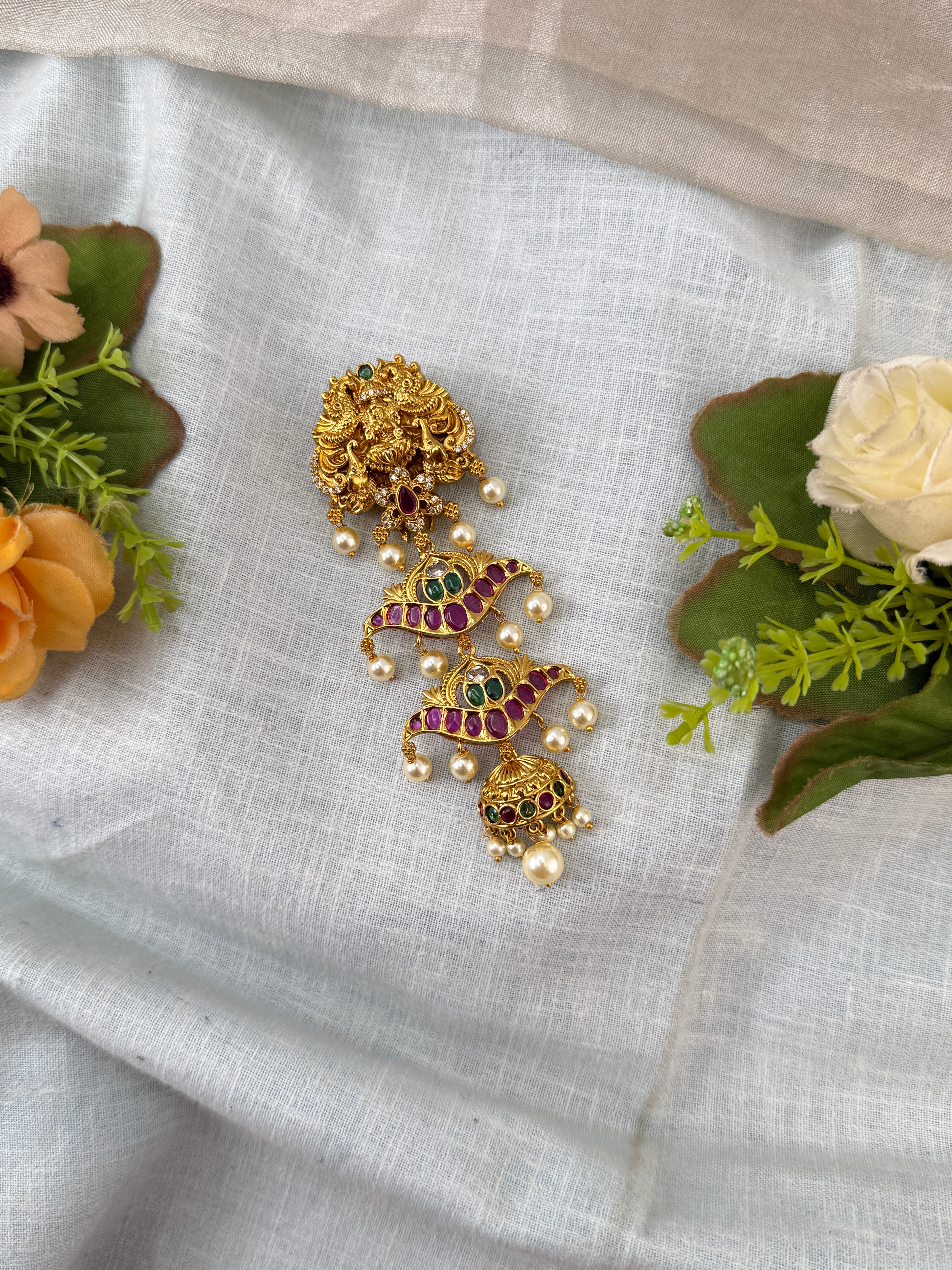 Traditional Jade Bille hair accessory for women