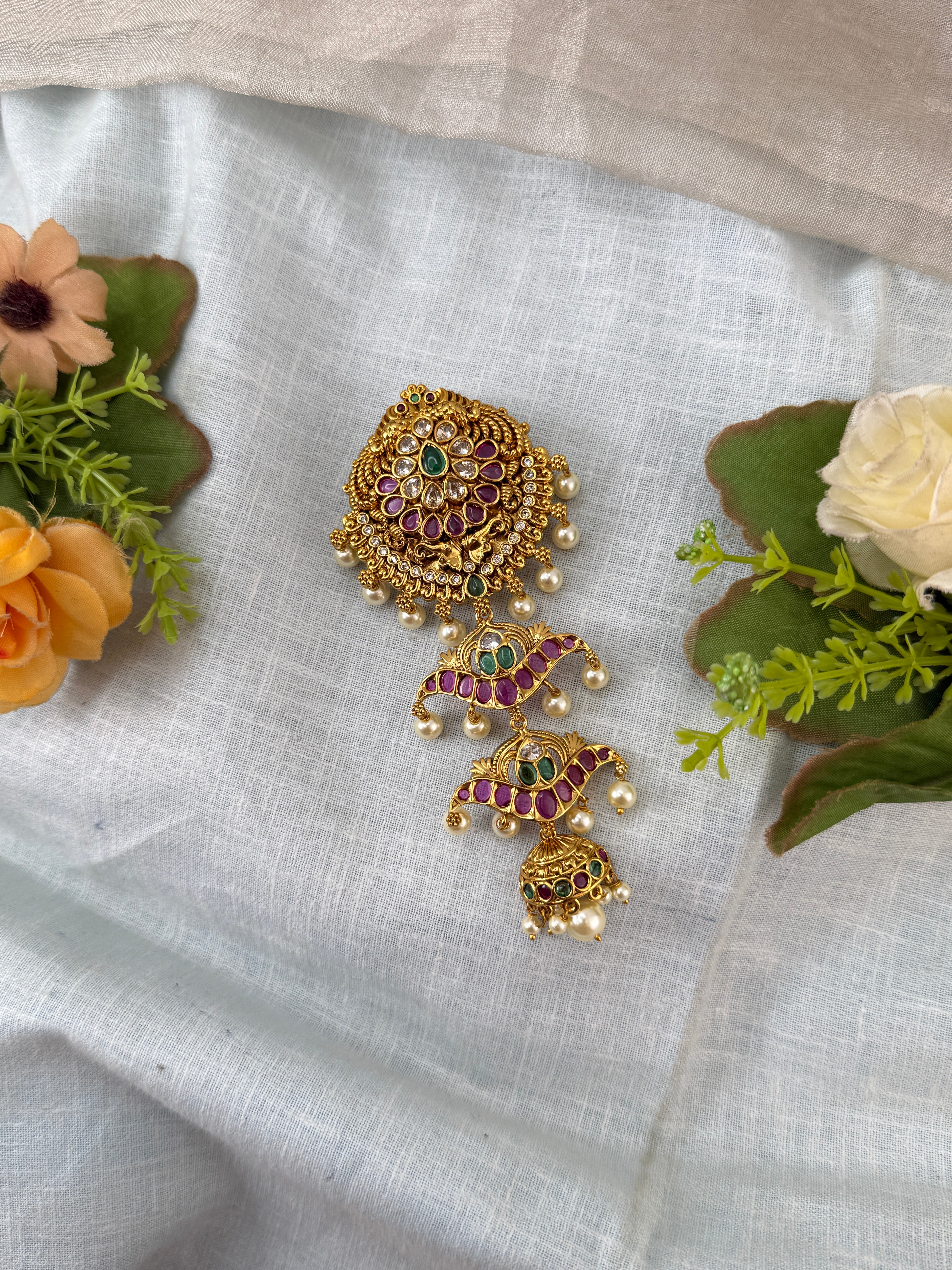 Traditional Jade Bille hair accessory for women