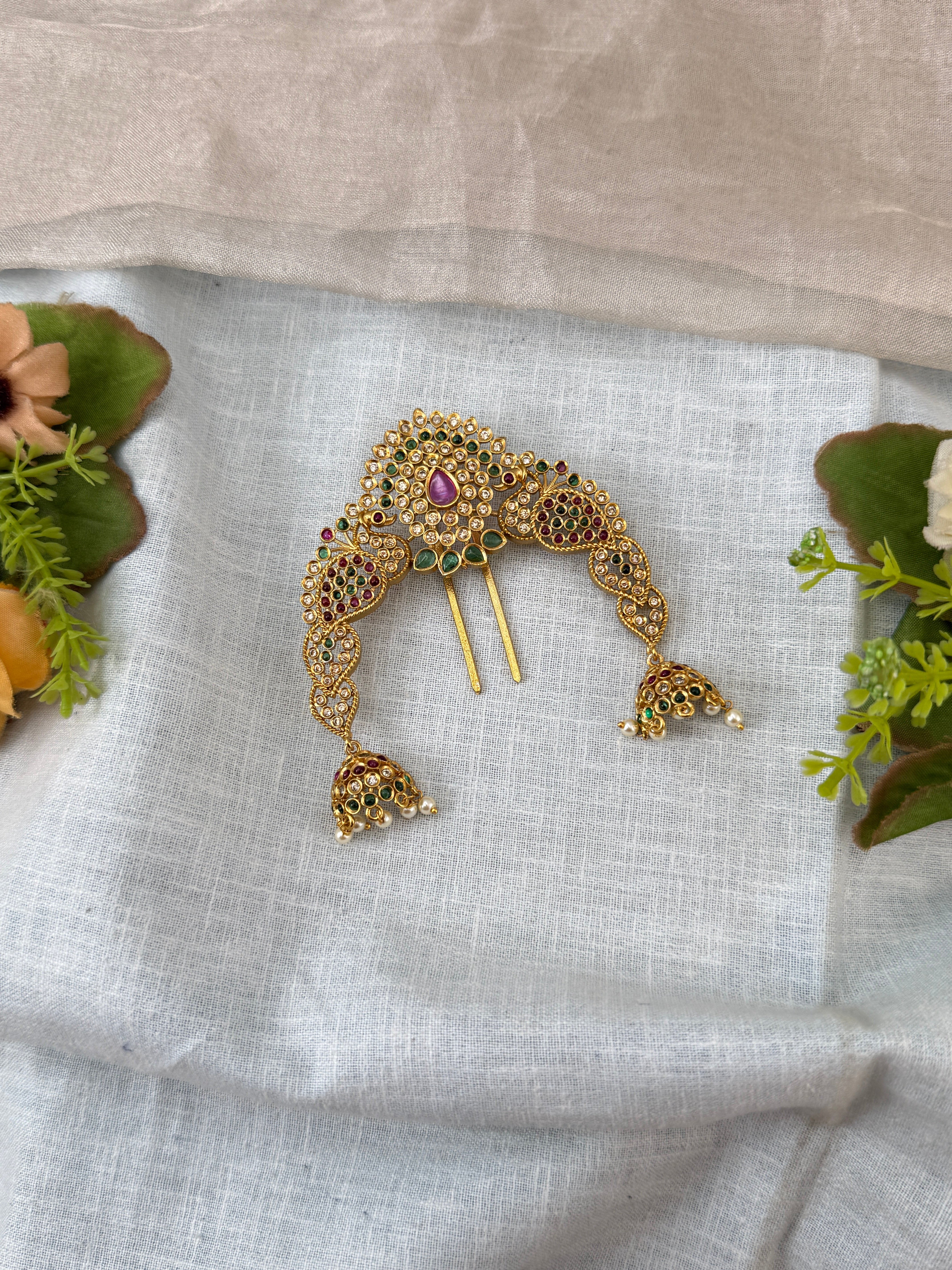 Traditional Jade Bille hair accessory for women