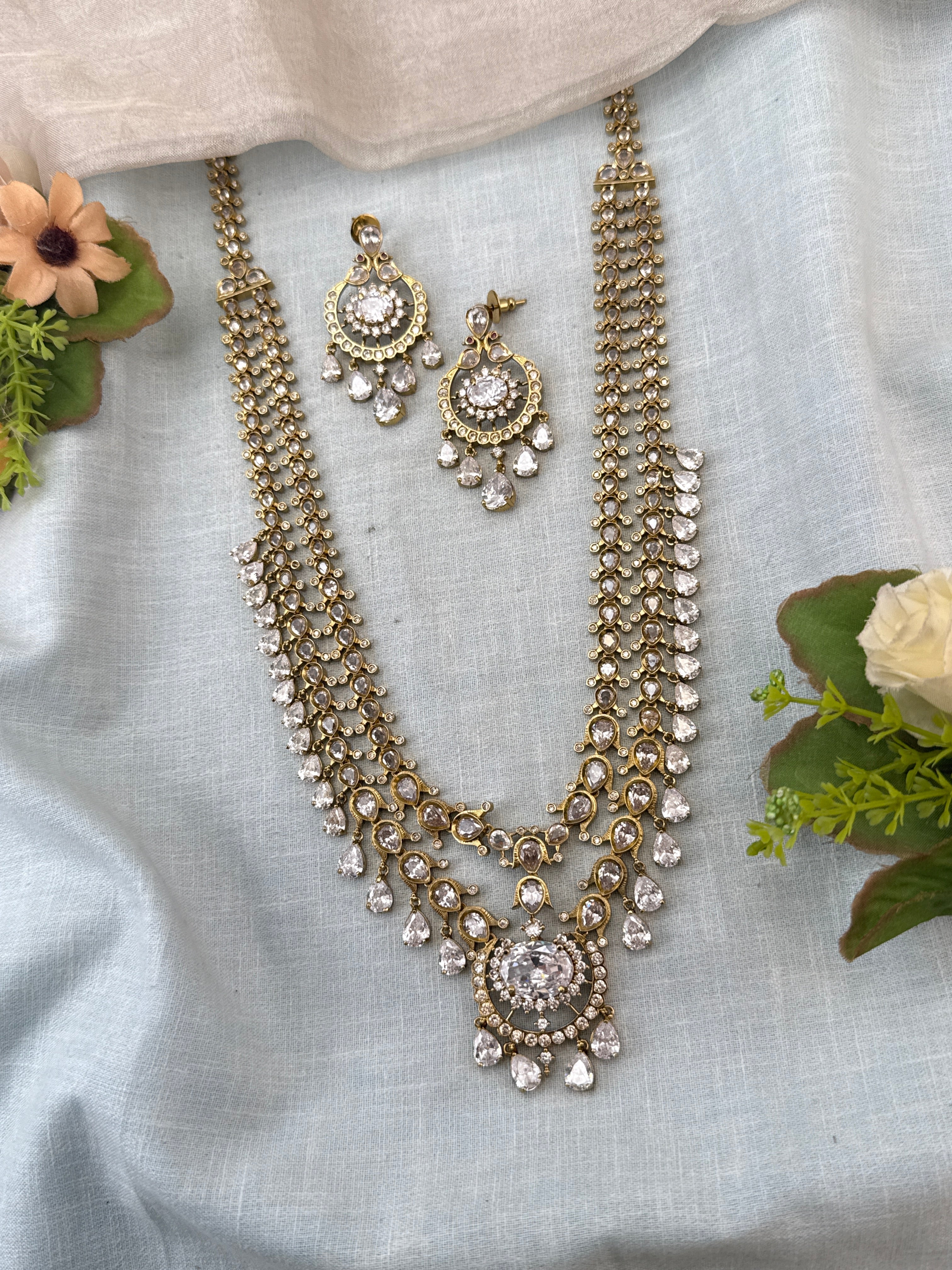 Antique Gold Necklace for Women – Traditional Ethnic Jewelry Online, bridal necklaces online