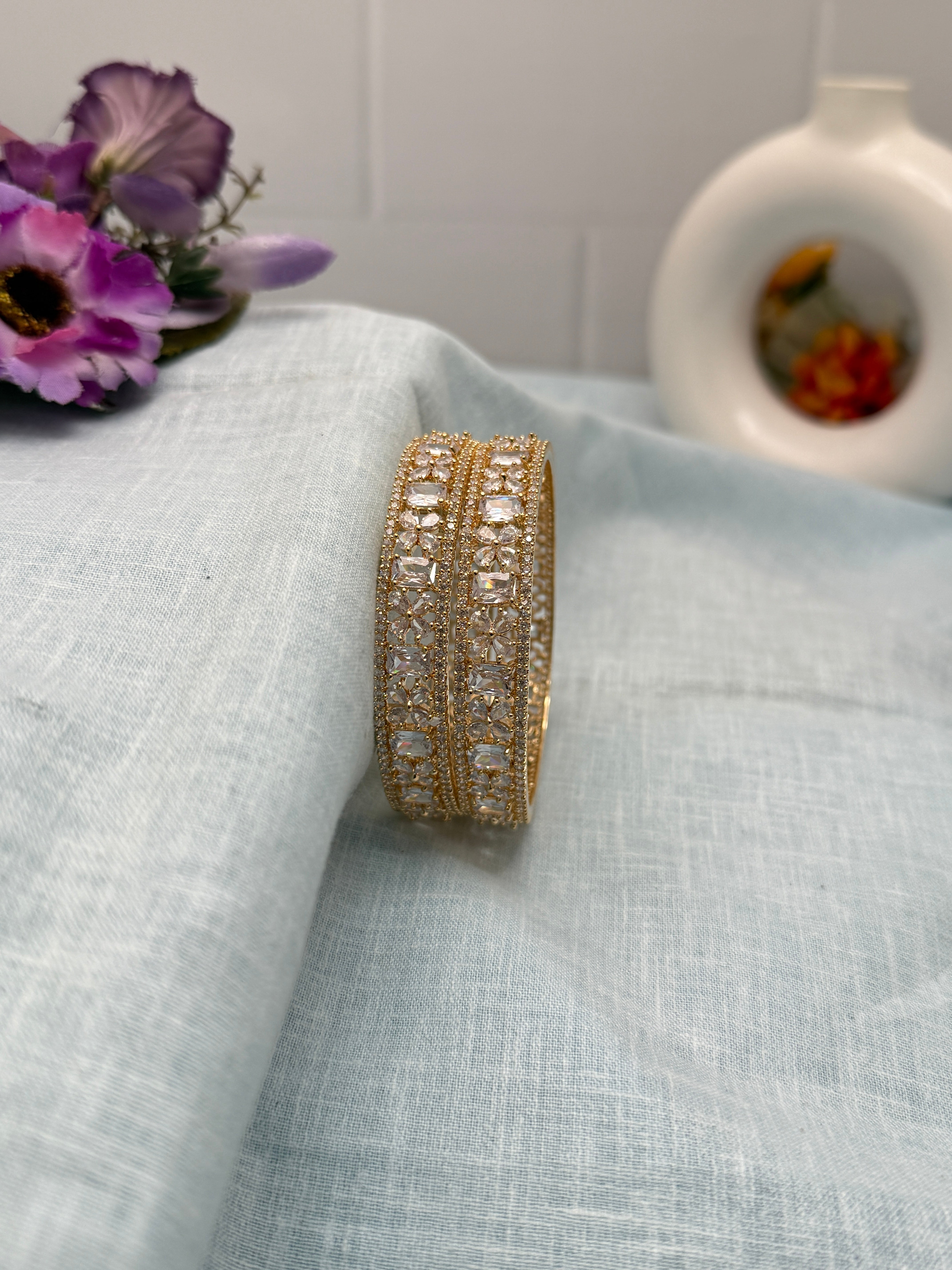 Designer Stone Bangles 1141